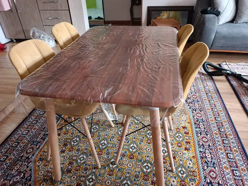 میز ناهارخوری 6 نفره|میز و صندلی غذاخوری|شیراز, چوگیاه‎|دیوار