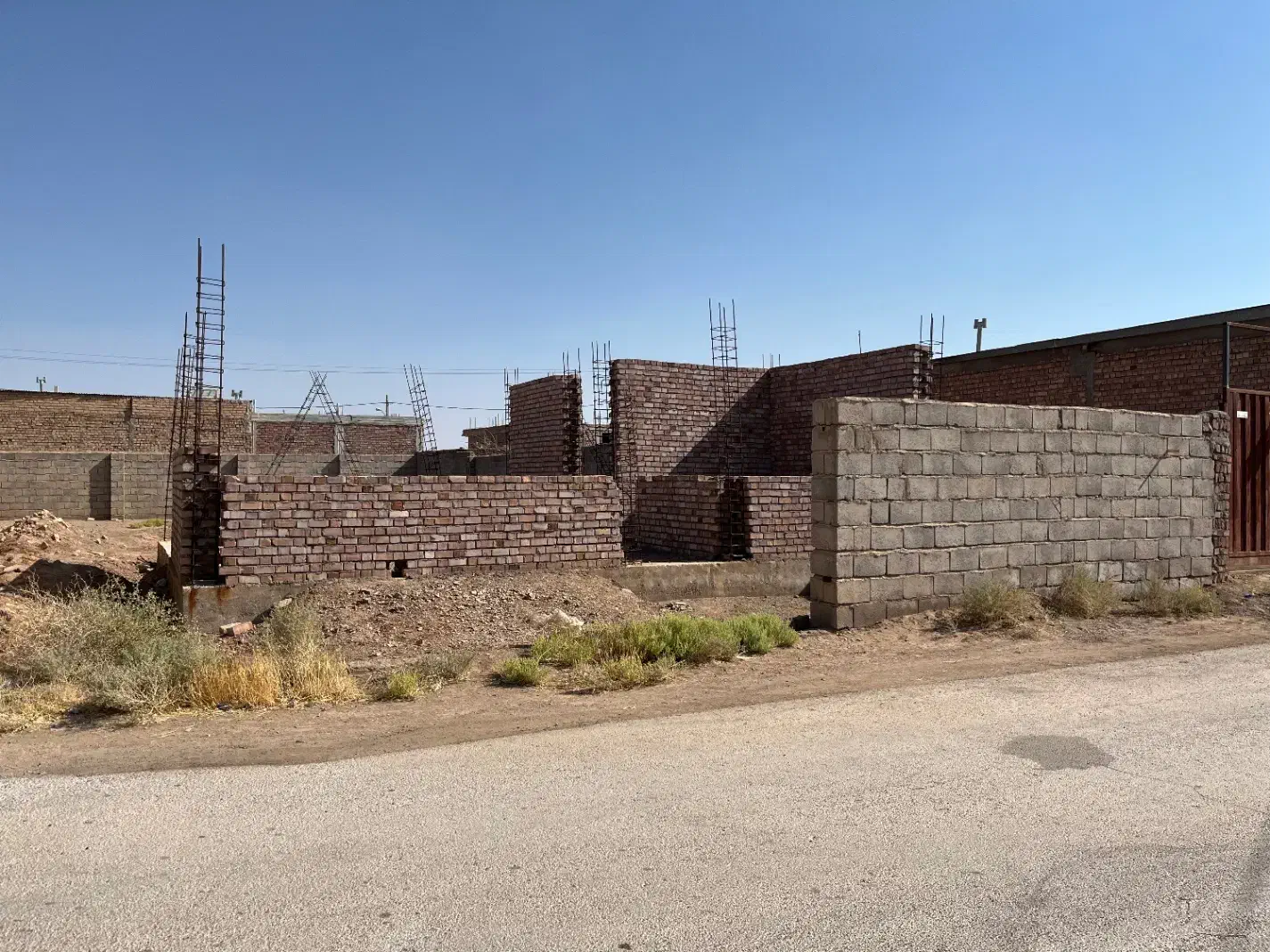 زمین نیم ساز|فروش خانه و ویلا|زرند, |دیوار