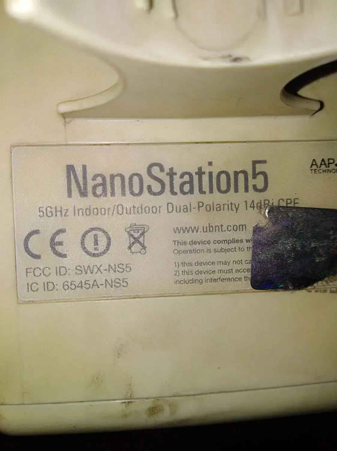 آنتن رادیو وایرلس شبکه Nano Station 5|مودم و تجهیزات شبکه|تهران, منیریه|دیوار
