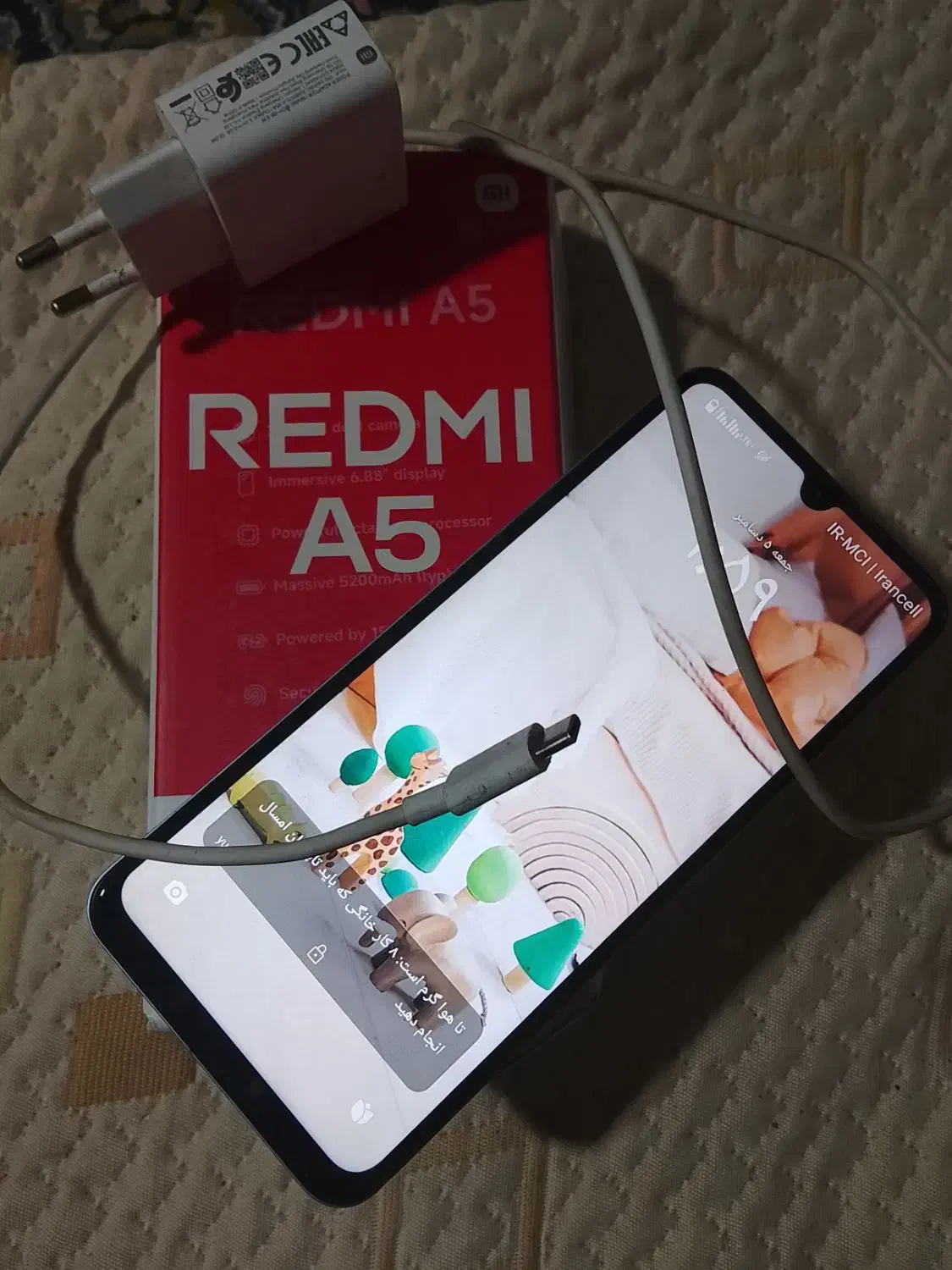 گوشی REDMI A5 مدل25028RN03Aنسخه اندروید15وRAM3/0G|موبایل|رامسر, |دیوار