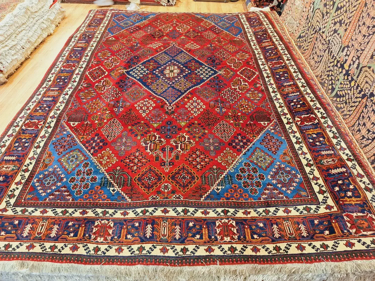 قالی دستباف میمه اصفهان از جنس کرک|فرش|تهران, اکباتان|دیوار