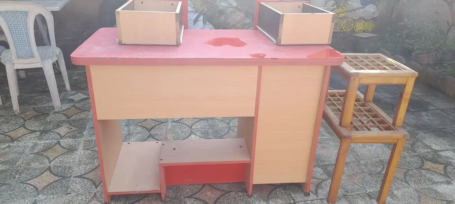 میز کامپیوتر|میز تحریر و کامپیوتر|شفت, |دیوار