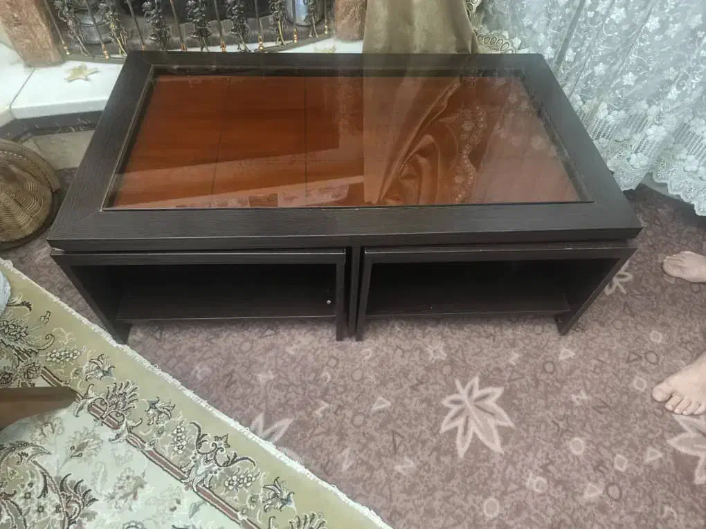 میز وسط مبل و ۴ عسلی|مبلمان خانگی و میز عسلی|تهران, مسعودیه|دیوار