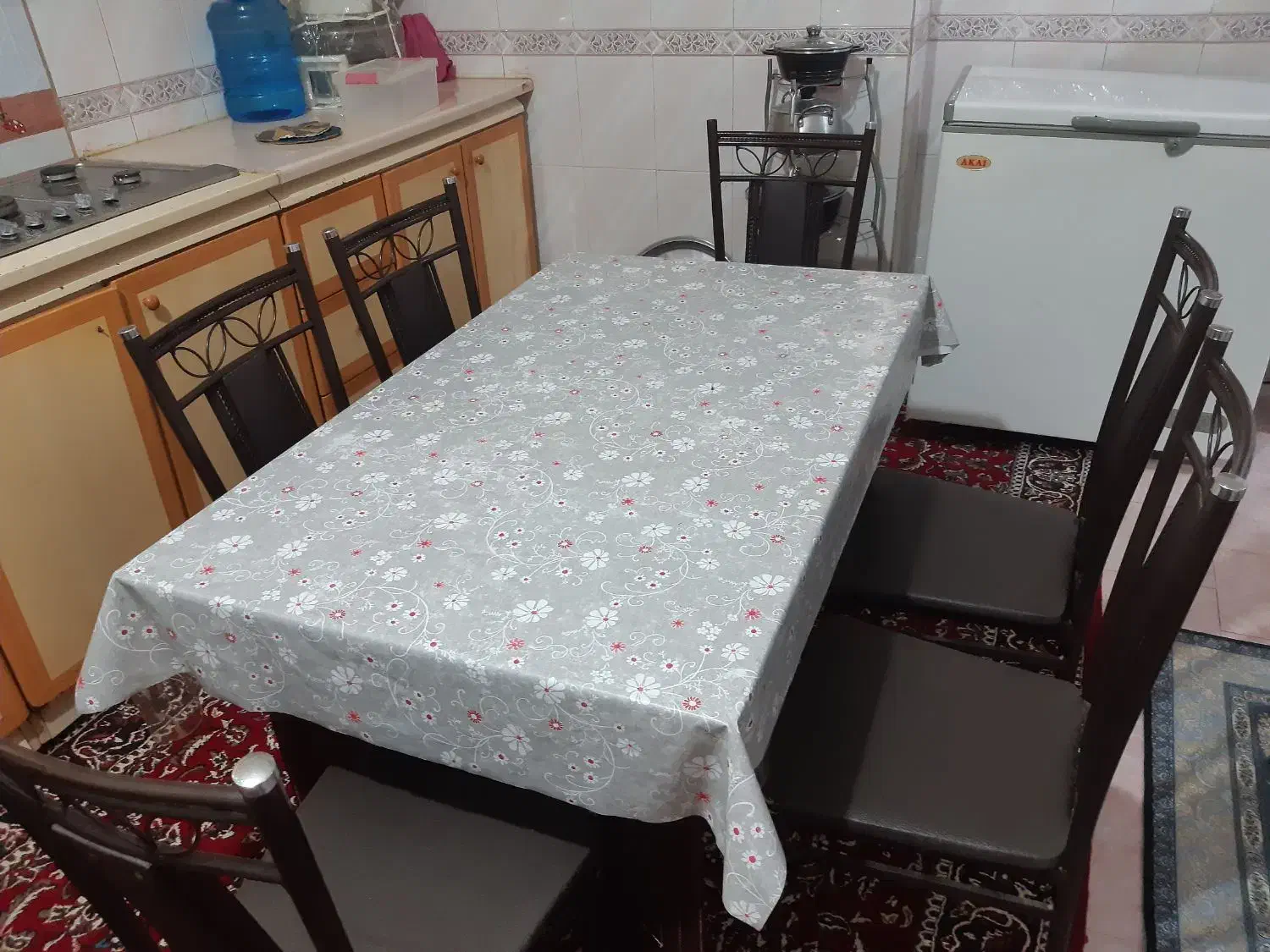 میز غذا خوری|میز و صندلی غذاخوری|میناب, |دیوار