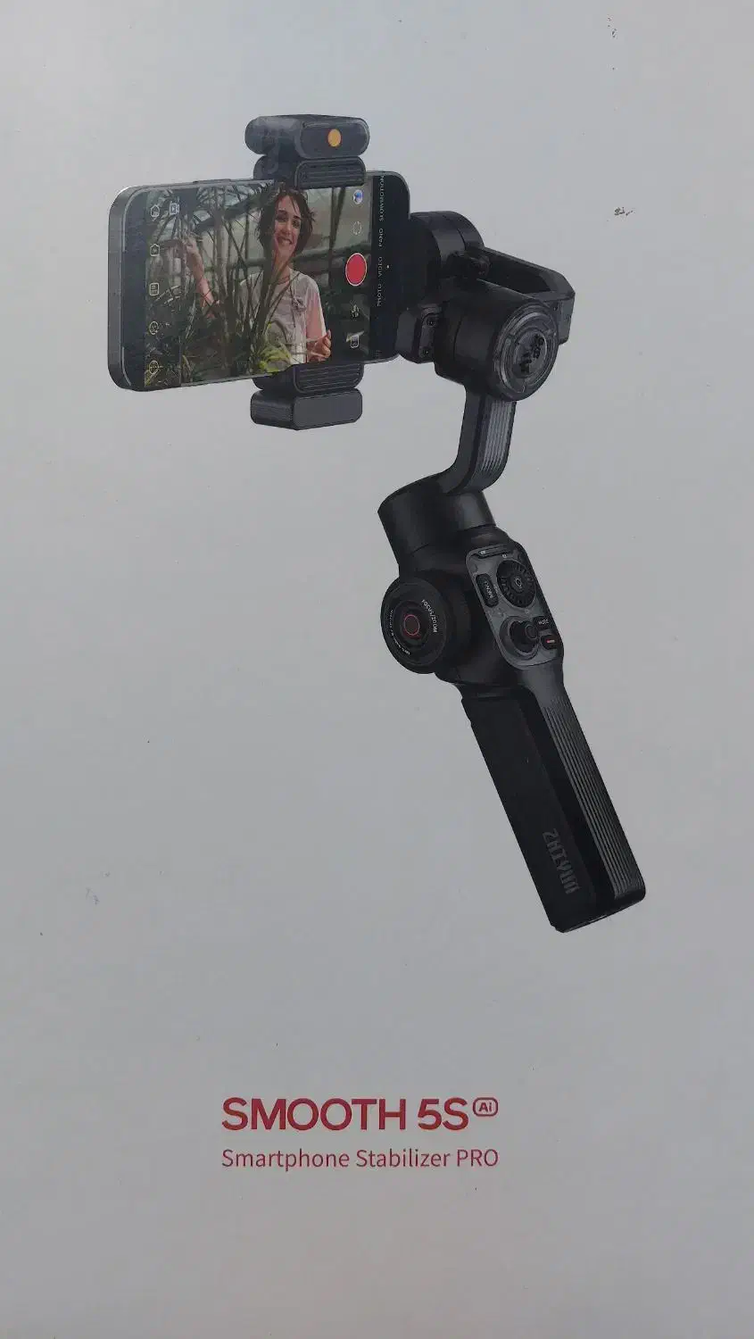 گیمبال ژیون اسموت 5s کمبو پرو هوشمند|لوازم جانبی موبایل و تبلت|لاهیجان, امیرشهید|دیوار