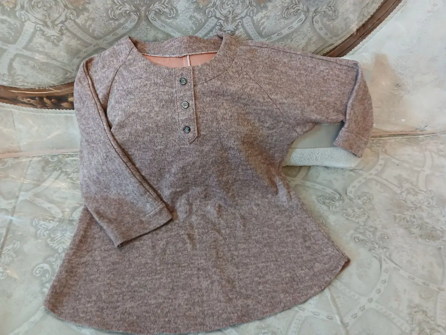 سه عدد بلوز بافت ریز و آستین بلند|لباس|گنبد کاووس, |دیوار