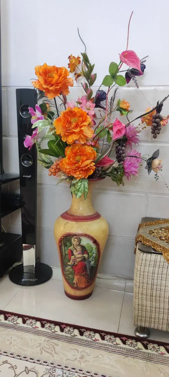 مبل چرم 7نفره|مبلمان خانگی و میز عسلی|یزد, |دیوار