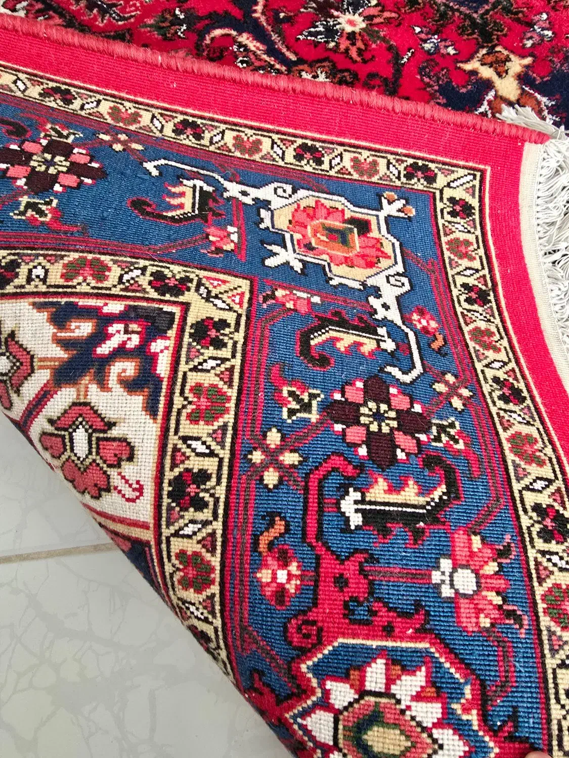 فرش دستبافت مرینوس و ابریشم|فرش|تهران, قیطریه|دیوار