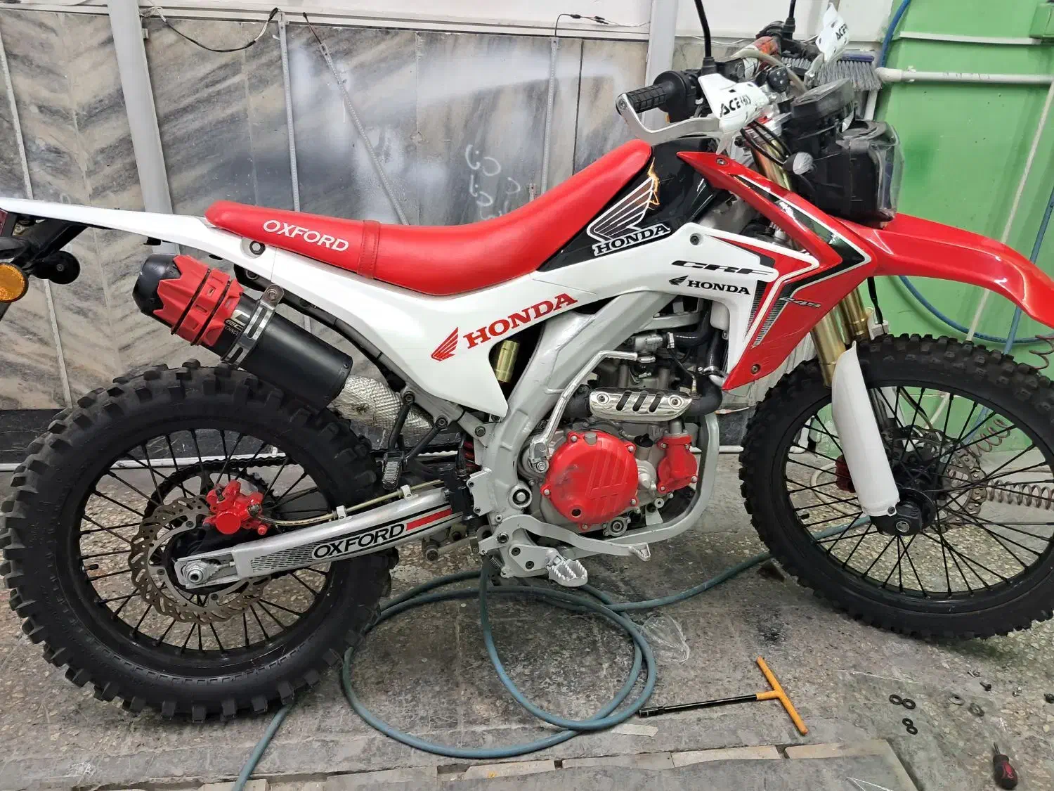 تریل کراس ۲۵۰ اکسفورد موتور اب خنک|موتورسیکلت|مشهد, کوی المهدی|دیوار