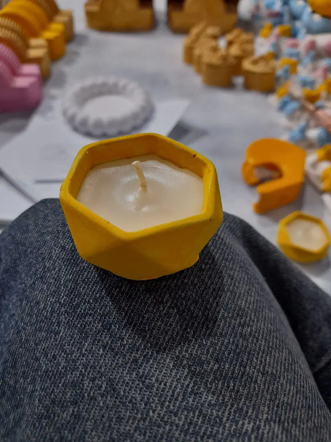 شمع وارمر و سنگ مصنوعی|صنایع دستی و سایر لوازم تزئینی|خفر, |دیوار