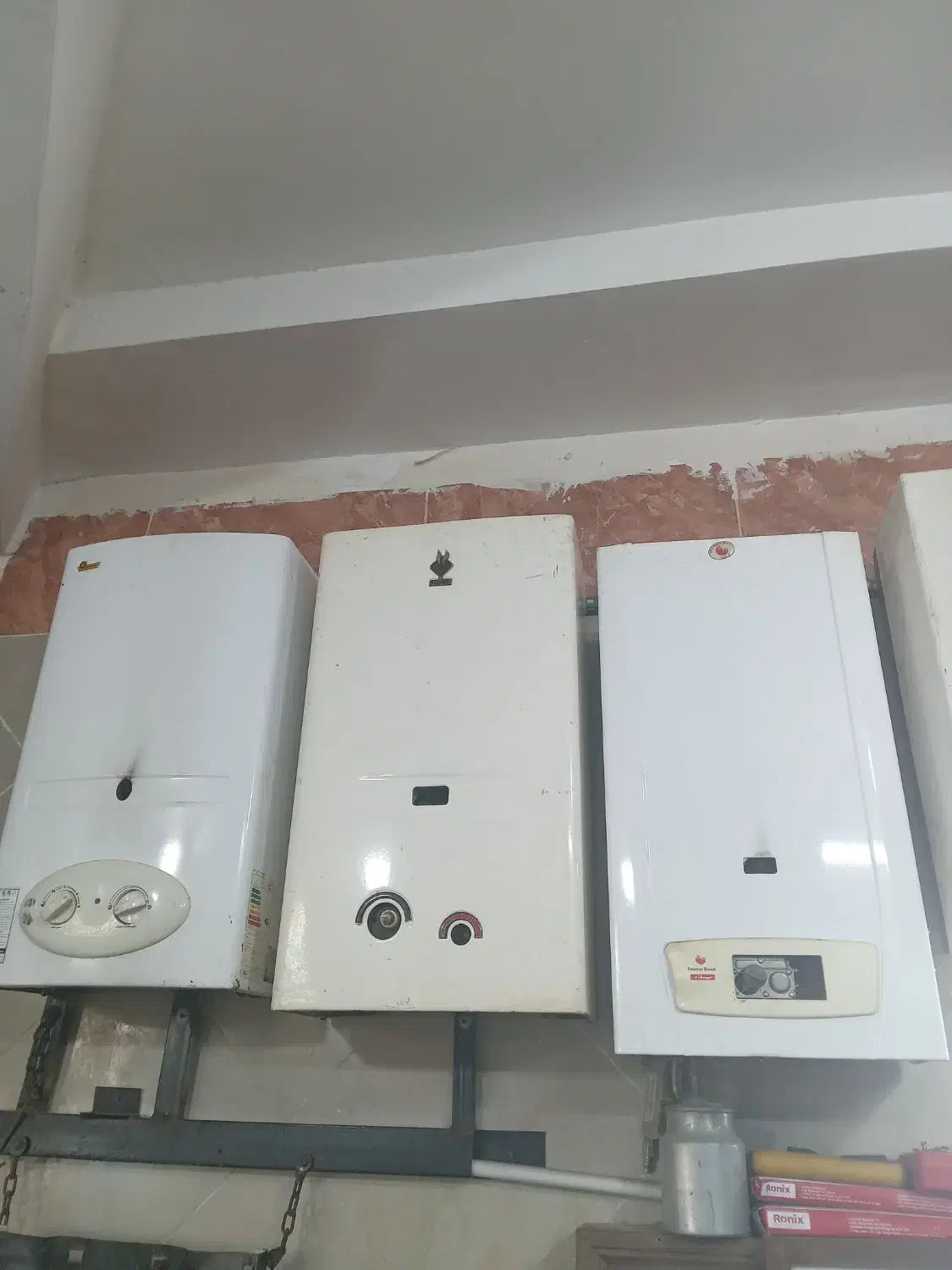 آبگرمکن دیواری سینجر ۱۸ لیتری|آبگرمکن، پکیج، شوفاژ|مشکیندشت, |دیوار