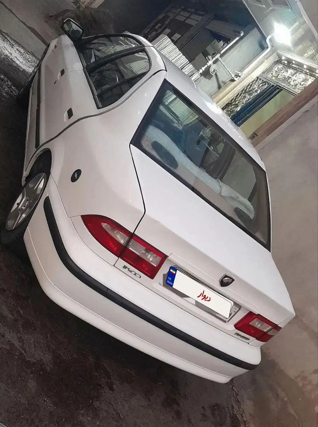 ماشین سمند ال ایکس ساده مدل ۹۰|خودرو سواری و وانت|میانه, |دیوار