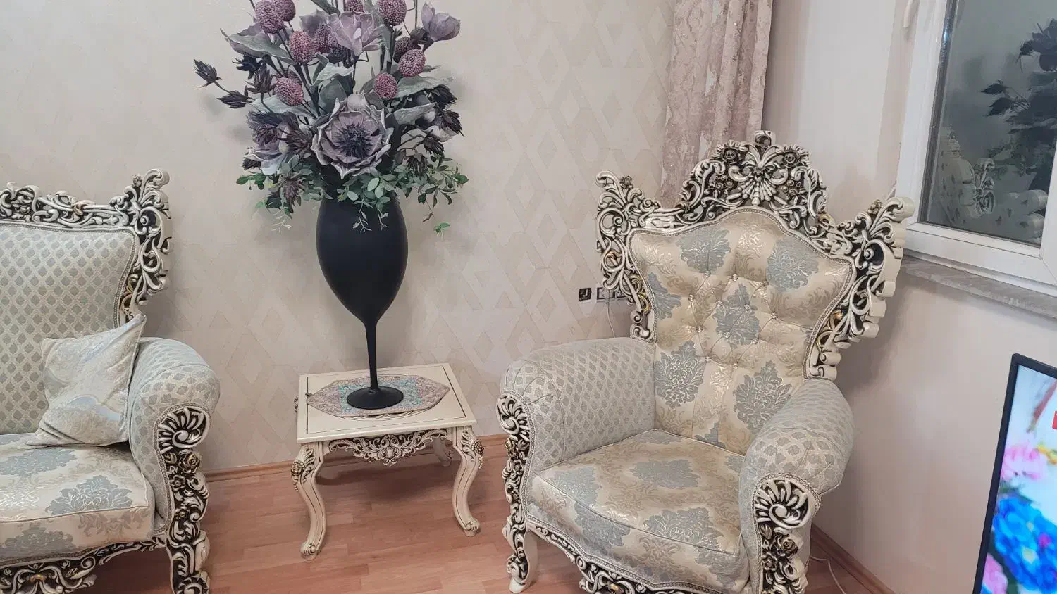 مبل سلطنتی ۹ نفره|مبلمان خانگی و میز عسلی|اردبیل, |دیوار