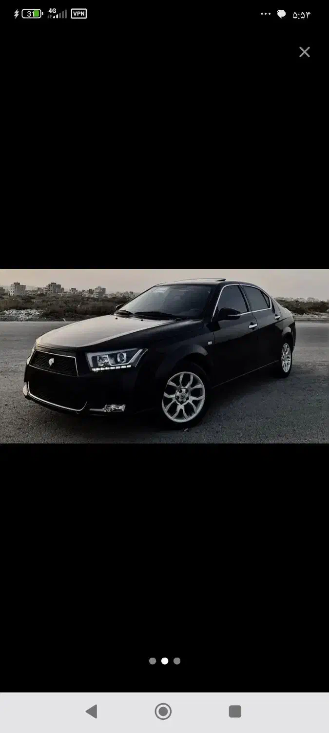 دنا آپشنال ۴۰۴و۴۰۳ فول مشکی|خودرو سواری و وانت|اراک, |دیوار