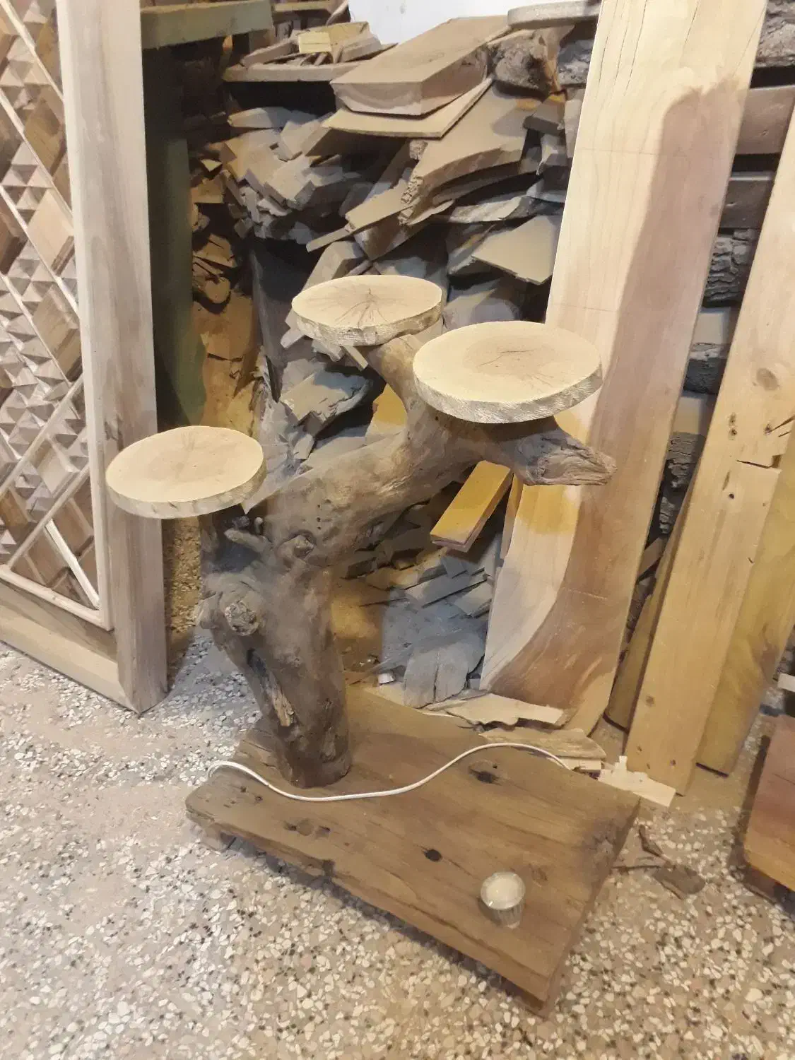 پایه گلدان|صنایع دستی و سایر لوازم تزئینی|قوچان, |دیوار