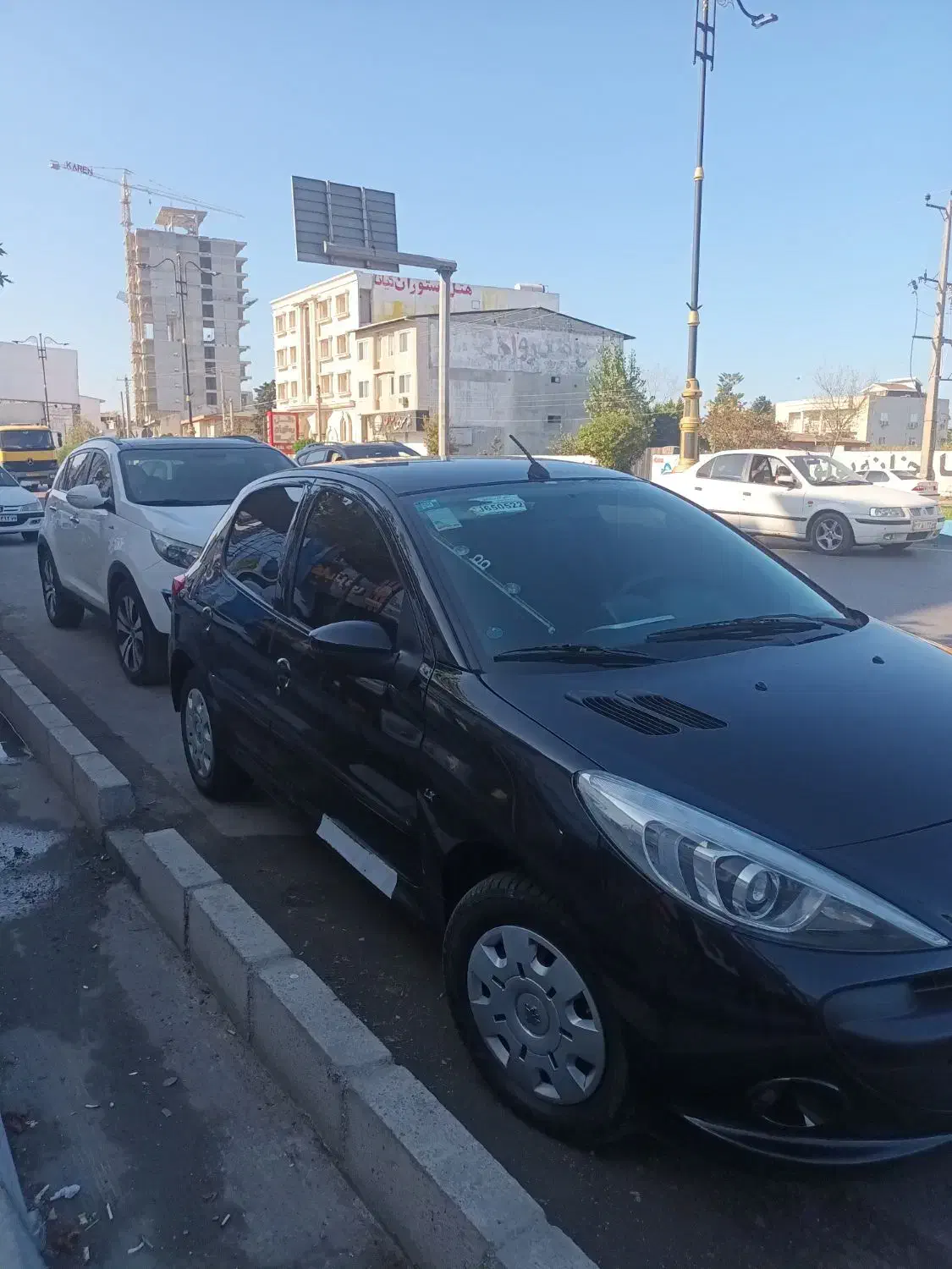 ۲۰۷ سقف فلز مدل ۱۴۰۲ بدون رنگ ۵۰ تا کار|خودرو سواری و وانت|نور, |دیوار