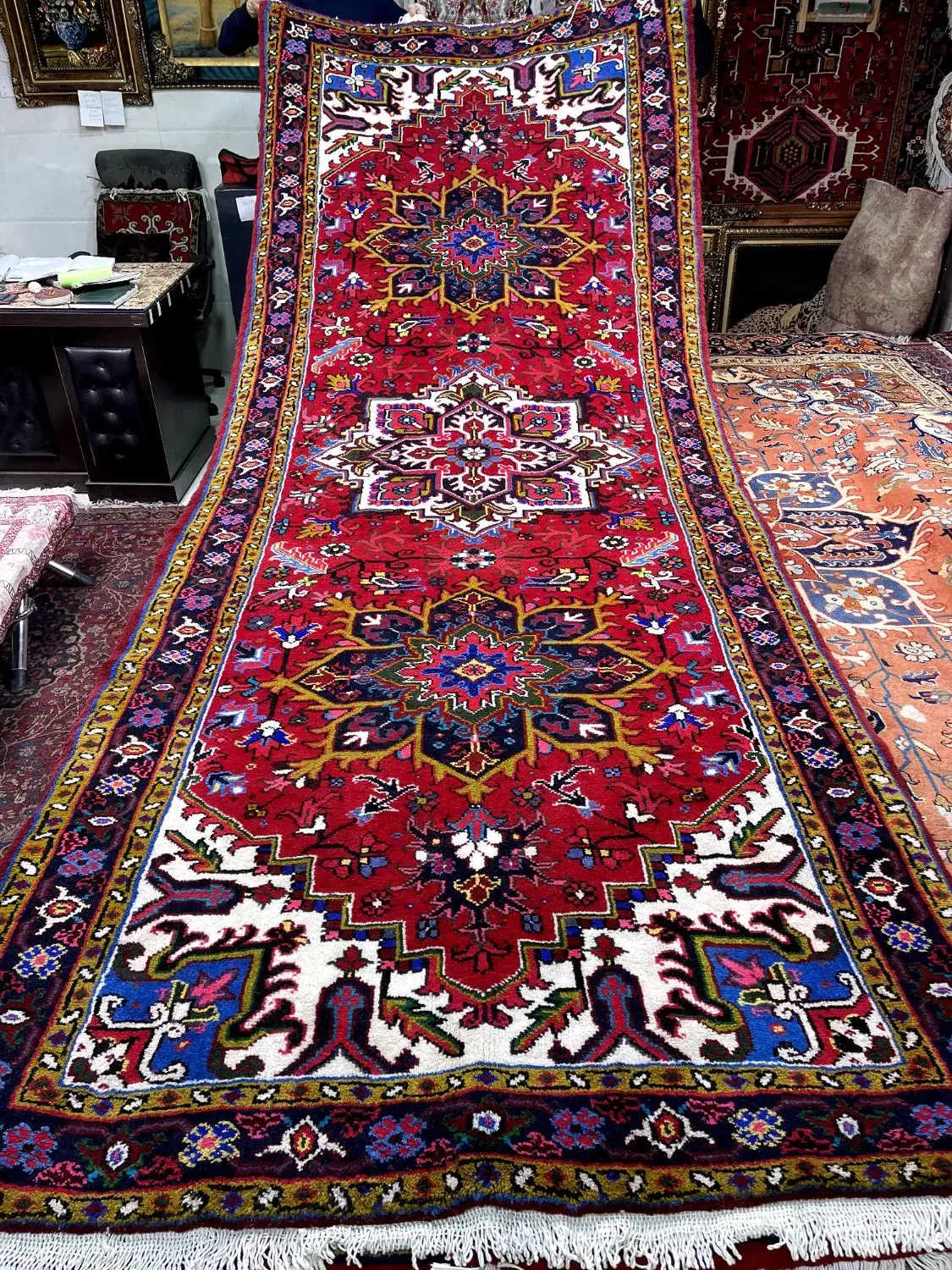 میانقالی هریس نقشه 4×1/5|فرش|تبریز, |دیوار