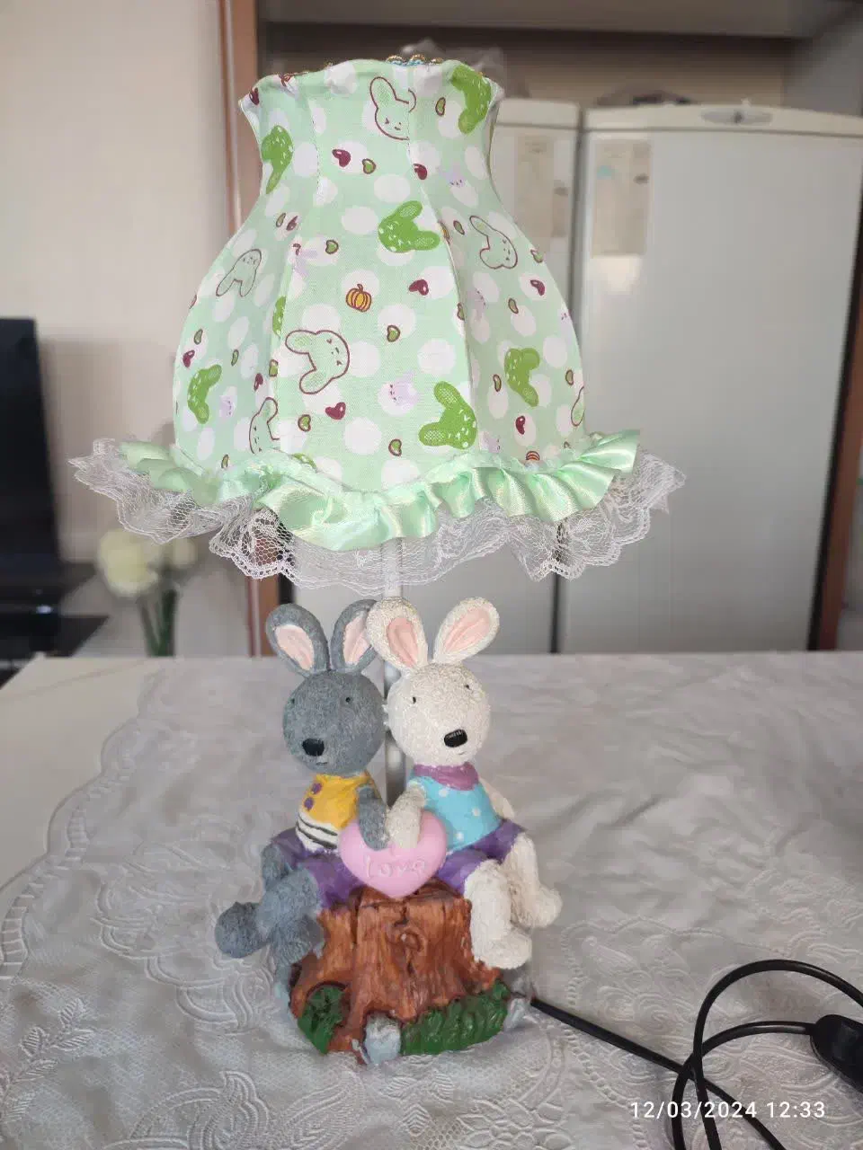 آباژور کودک رومیزی|چراغ خواب و آباژور|اصفهان, قلعه طبره|دیوار