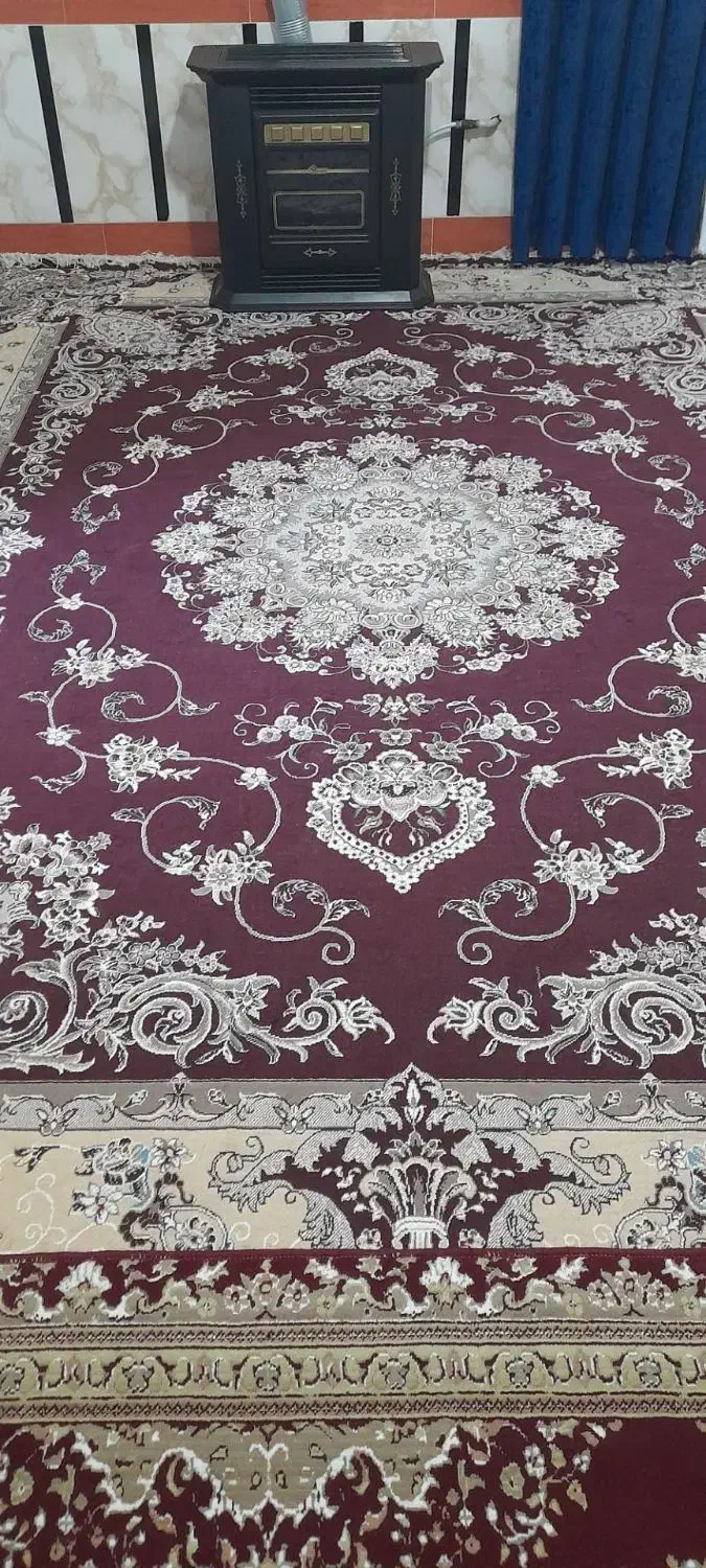 فرش  12متر و کناره|فرش|انبارآلوم, |دیوار