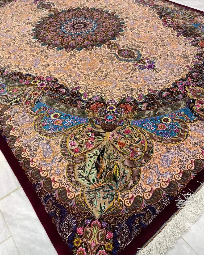 فرش 1050شانه/فرش را از دنیای فرش خلیج فارس بخواهید|فرش|شیراز, لاله|دیوار
