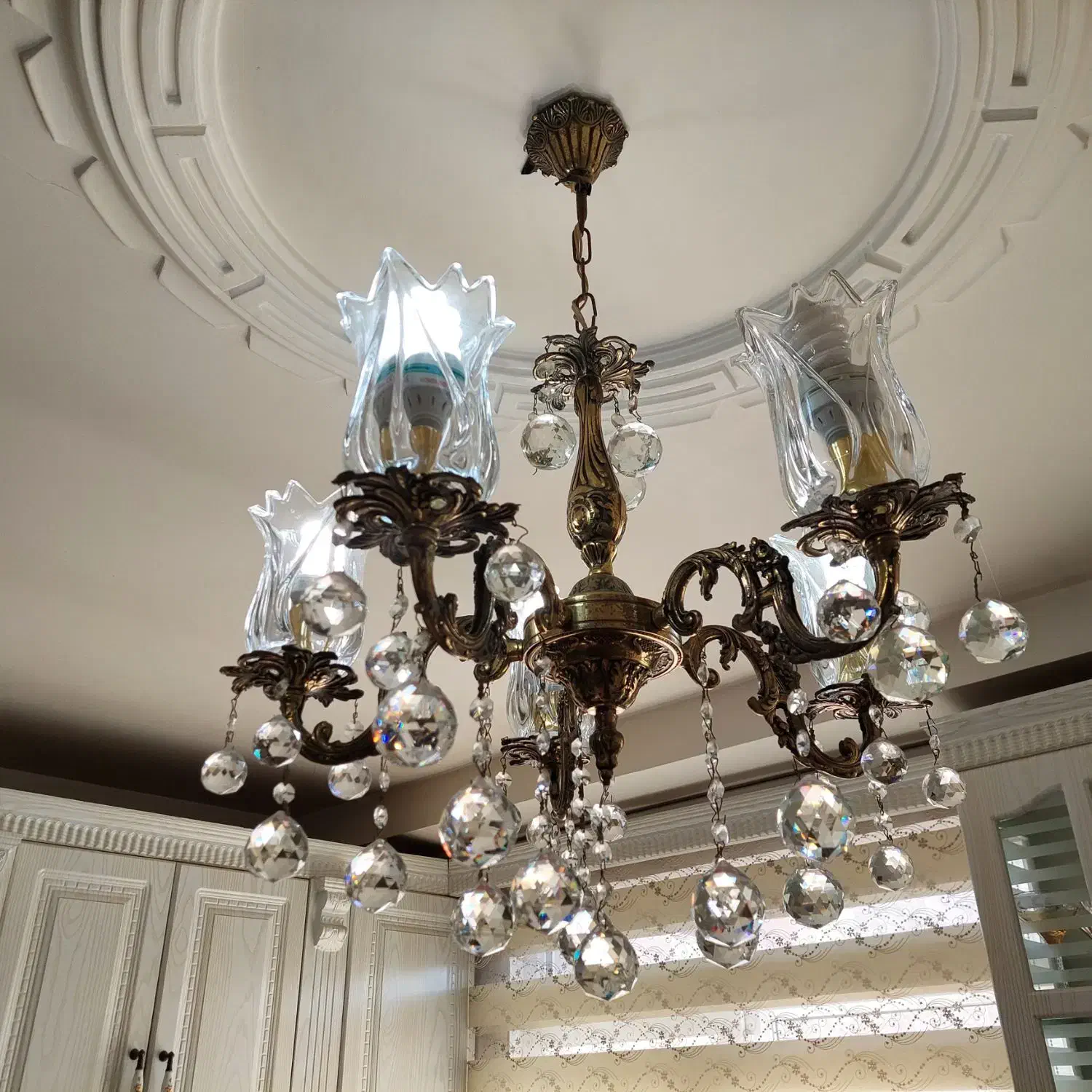 لوستر برنز|لوستر و چراغ آویز|تهران, شهید رجایی|دیوار