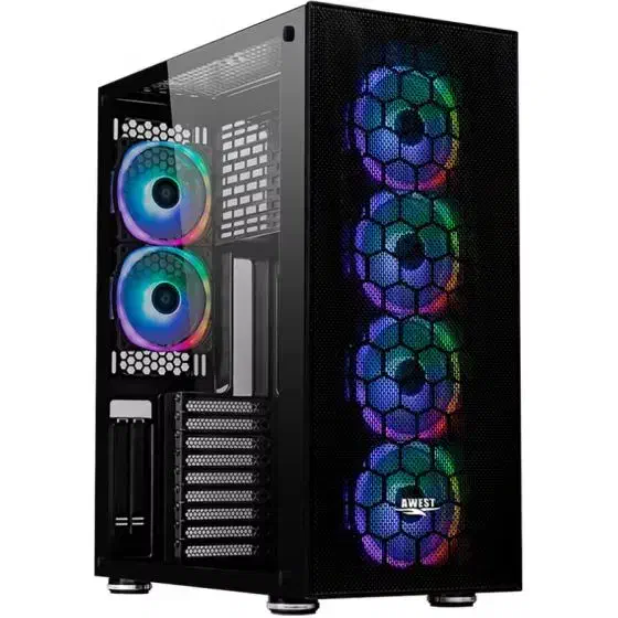 قاب کیس گیمینگ کیس AWEST GT-AV402-FB|قطعات و لوازم جانبی رایانه|تهران, شهرک پاسداران|دیوار