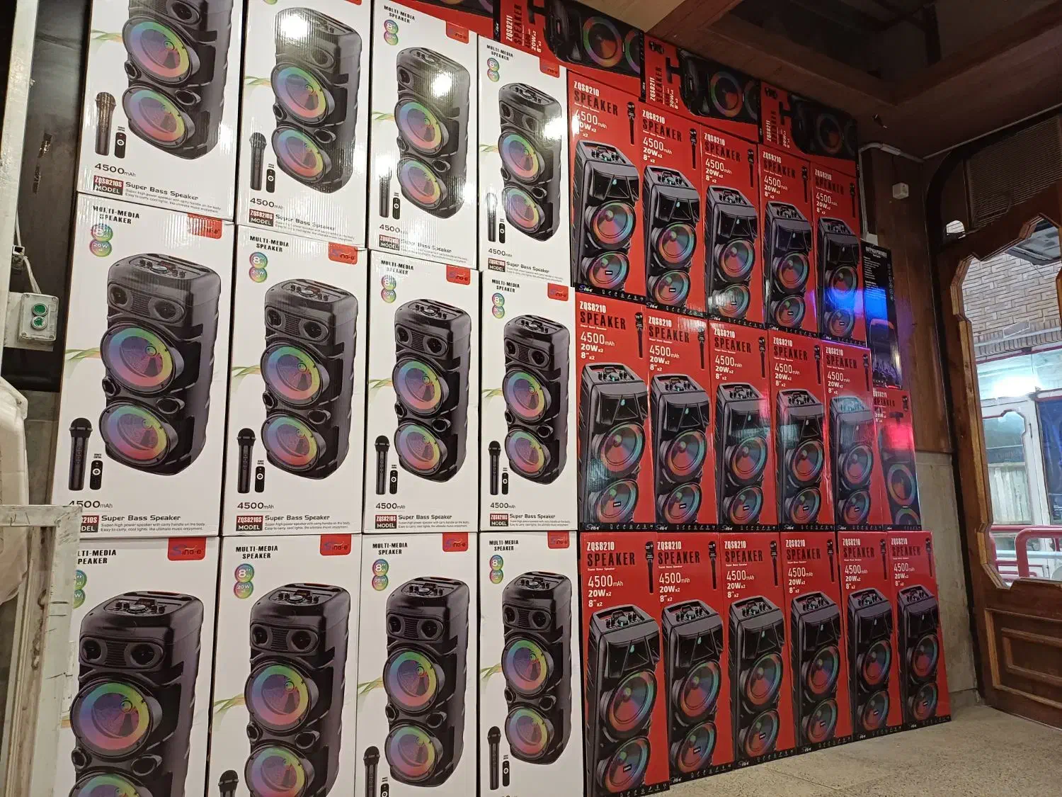 باند اسپیکر ZQ 8210s عمده (( آراز مارکت ))|سیستم صوتی خانگی|زنجان, |دیوار