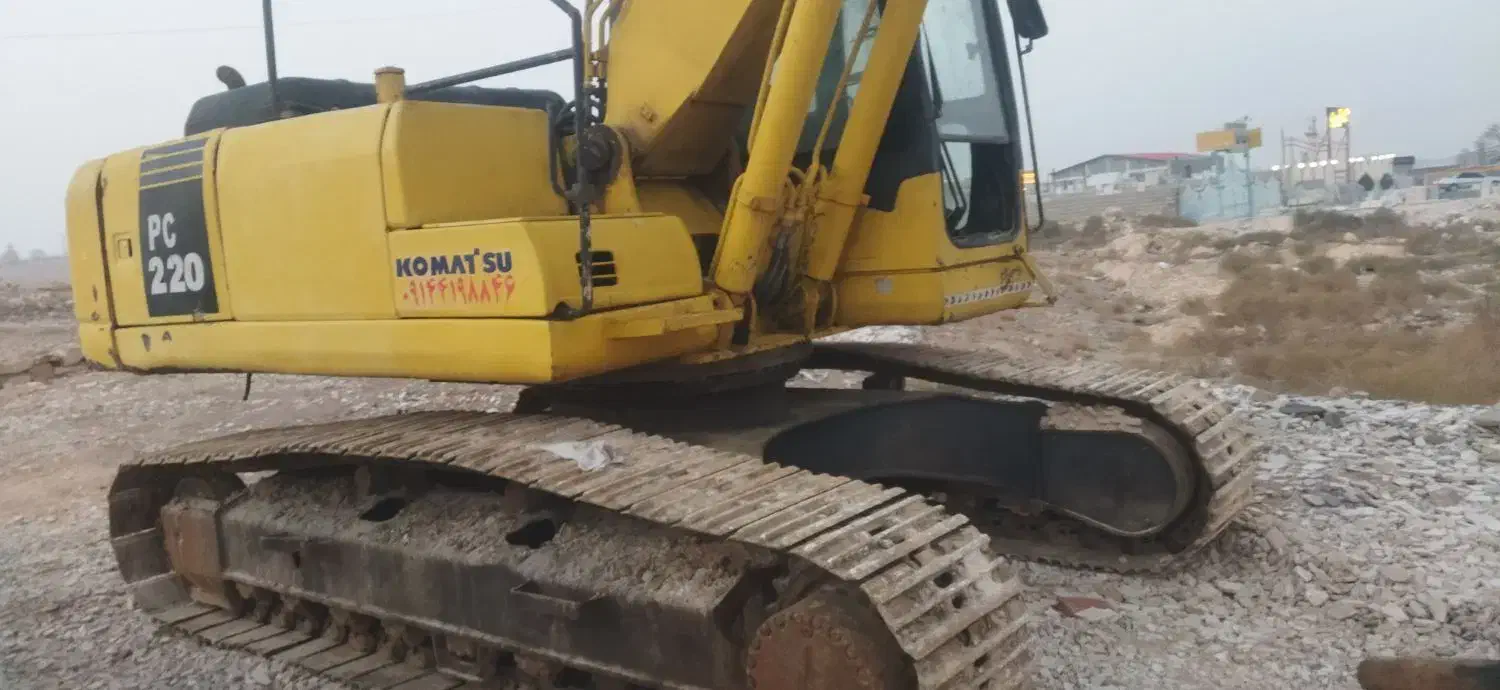 بیل مکانیکی خط 7 کوماتسو 220|خودرو سنگین|آذرشهر, |دیوار