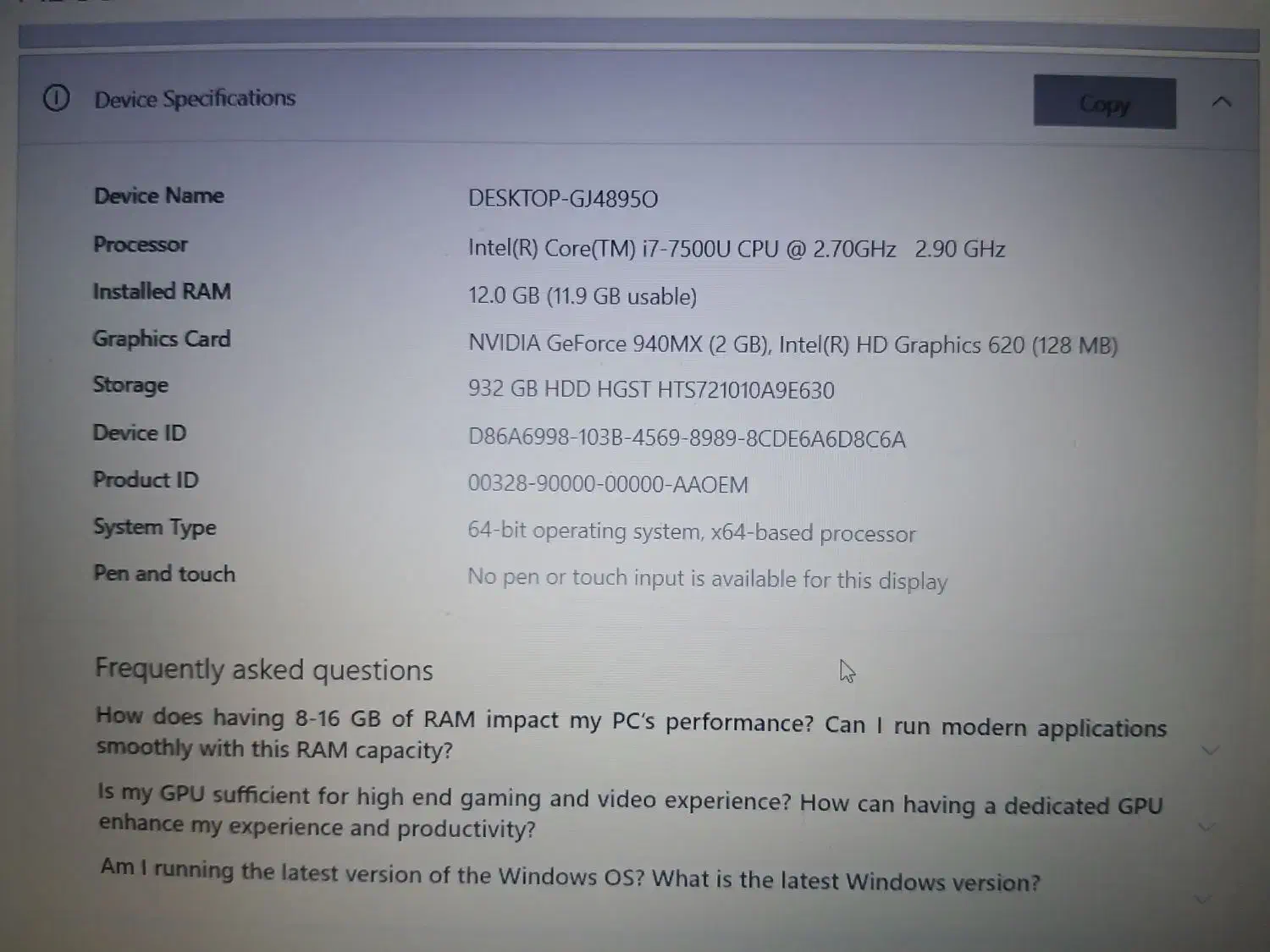 لپ تاپ ایسوس مدل k556u|رایانه همراه|اصفهان, ملک‌شهر|دیوار