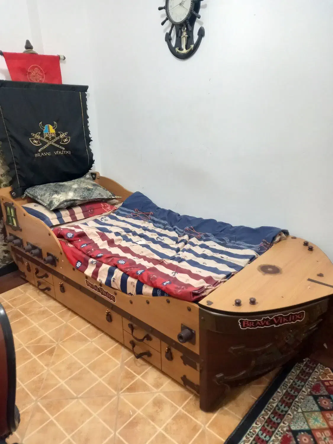 سرویس خواب نوجوان جنس ام دی اف|تخت و سرویس خواب|قرچک, شهرک الحدید|دیوار