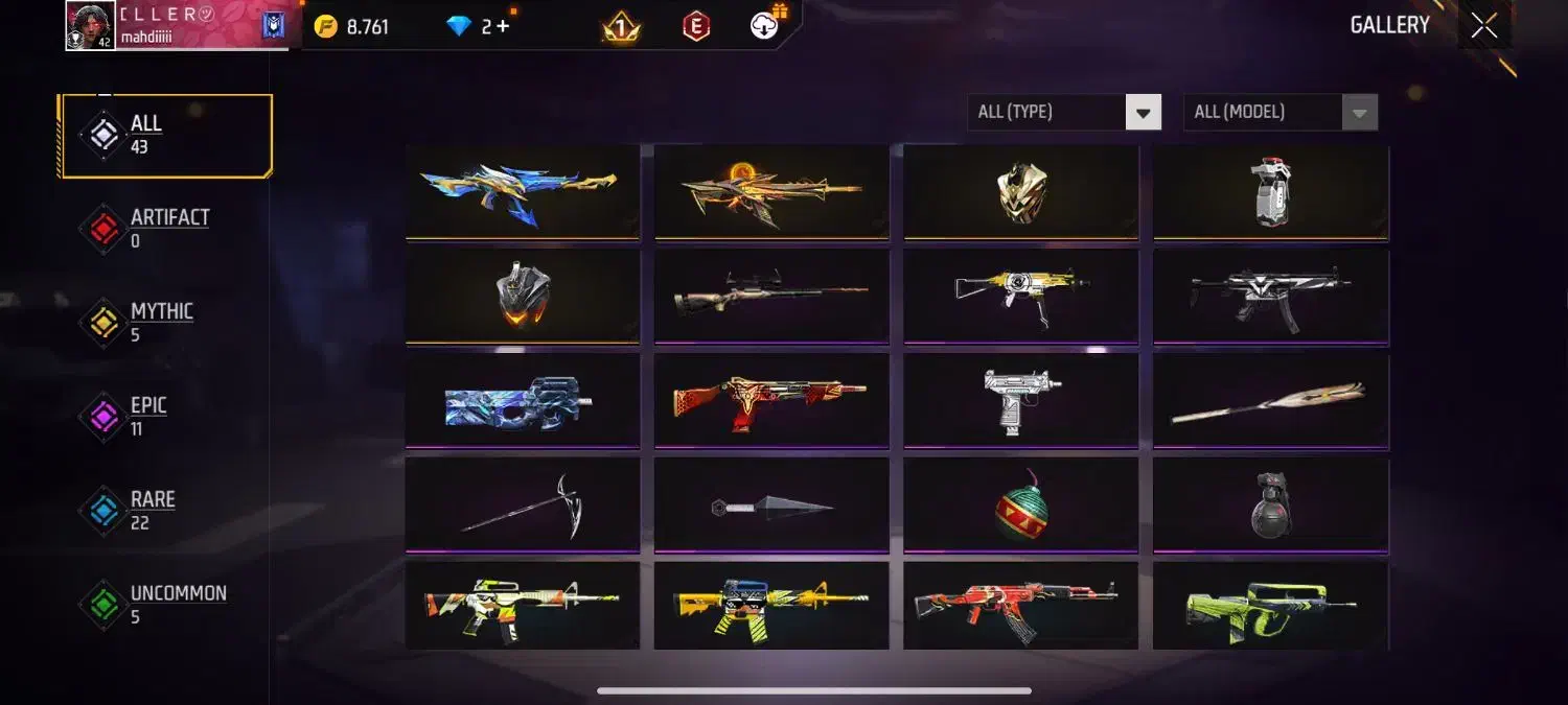 اکانت فیری فایر|کنسول، بازی ویدئویی و آنلاین|سعدآباد, |دیوار