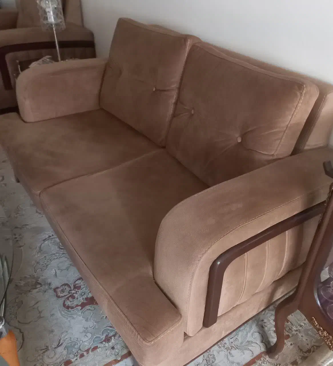 فروش مبل راحتی ۷ نفره سالم|مبلمان خانگی و میز عسلی|اصفهان, سرتاوه|دیوار