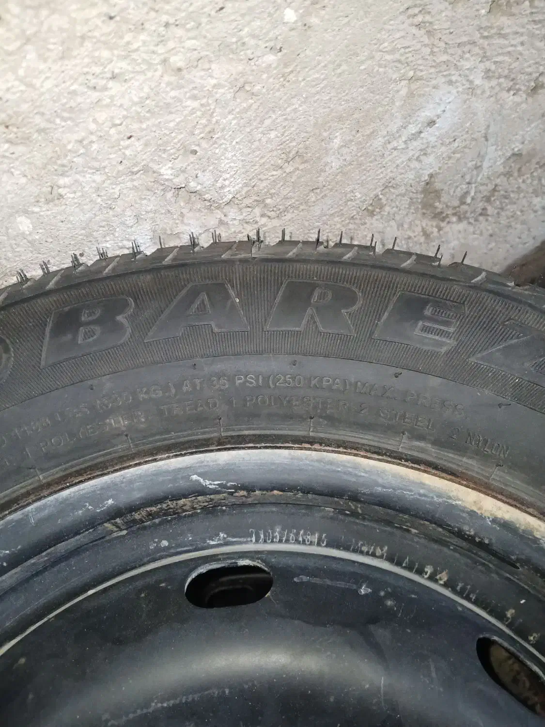 لاستیک پژو بارز بارینگ ۱۴،۲۰۲۵|قطعات یدکی و لوازم جانبی|اهواز, زوویه ۲|دیوار