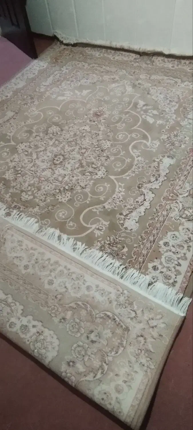 فرش  6متر ی نخی گل برجسته جنس عالی|فرش|اسلام‌شهر, شهرک طالقانی|دیوار