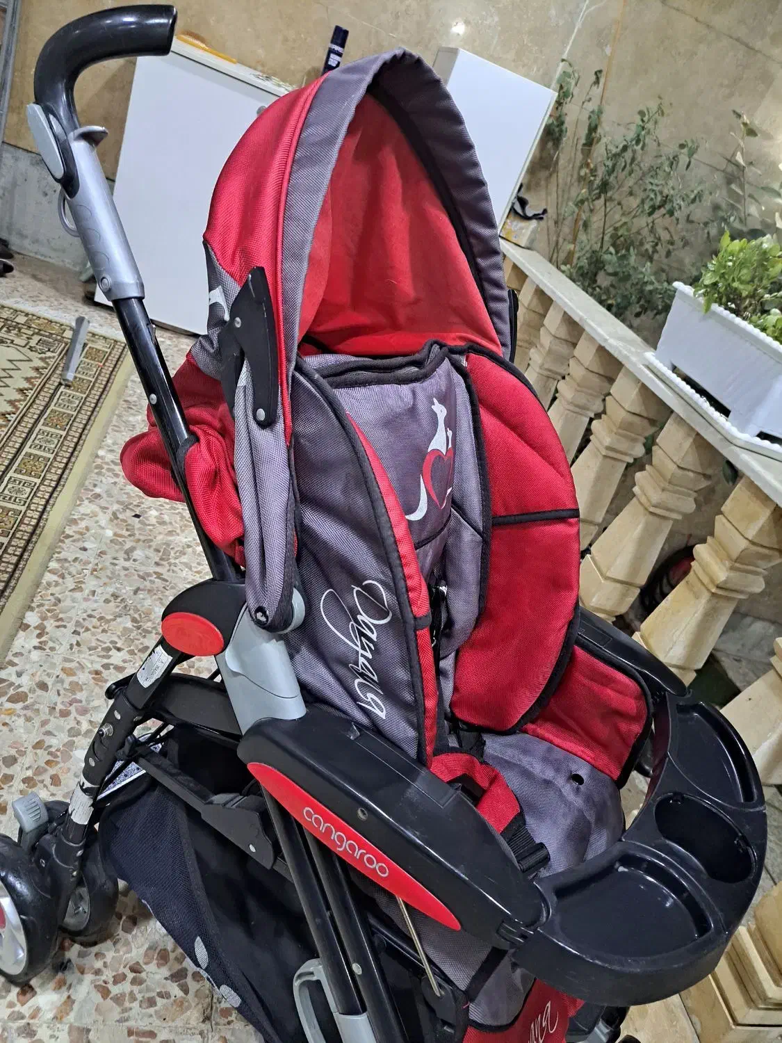 کالاسکه عصایی مارک کانگورو اصل.|کالسکه و لوازم جانبی|فردیس, قریشی|دیوار