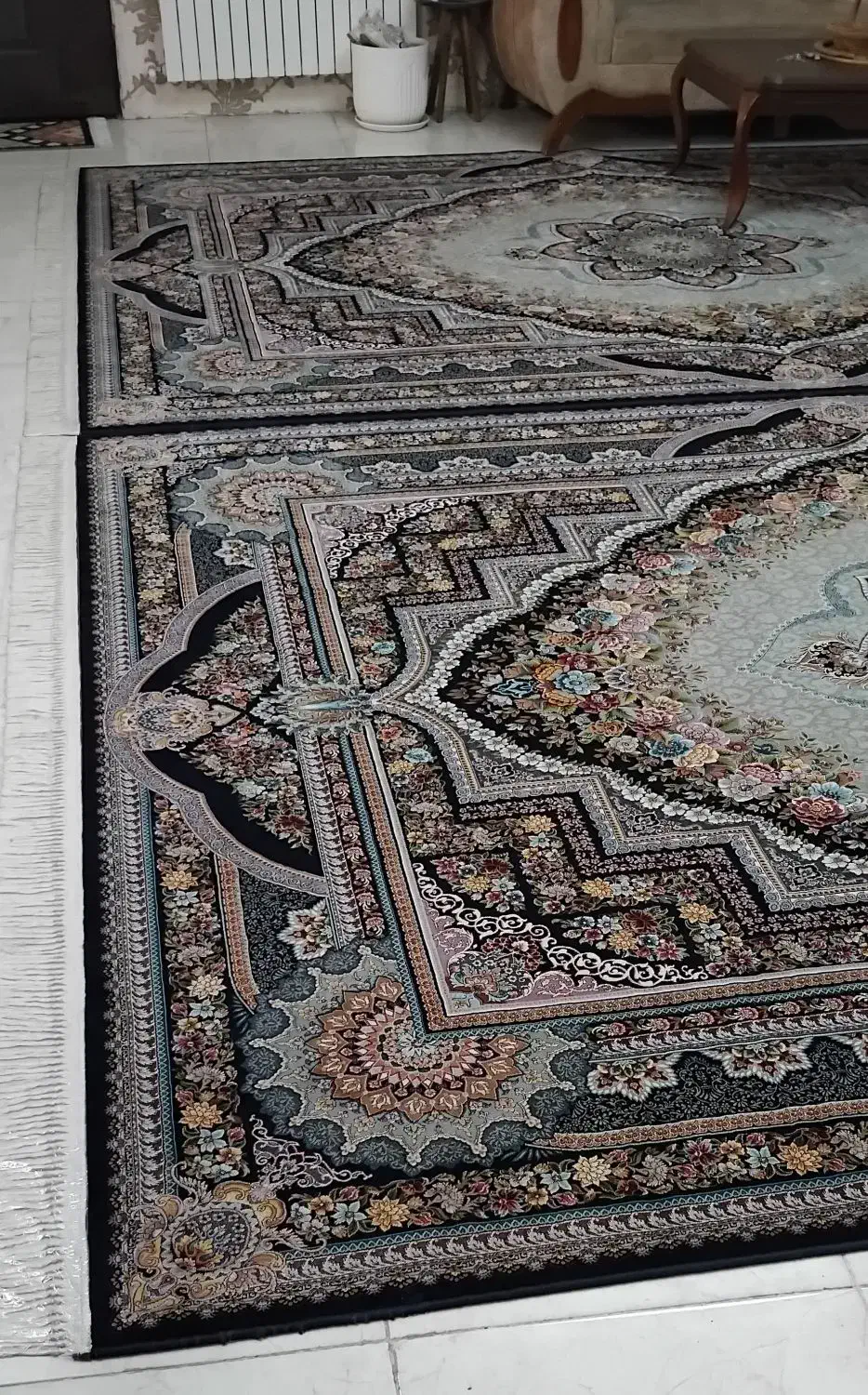 دو فرش ۹ متری|فرش|باقرشهر, |دیوار