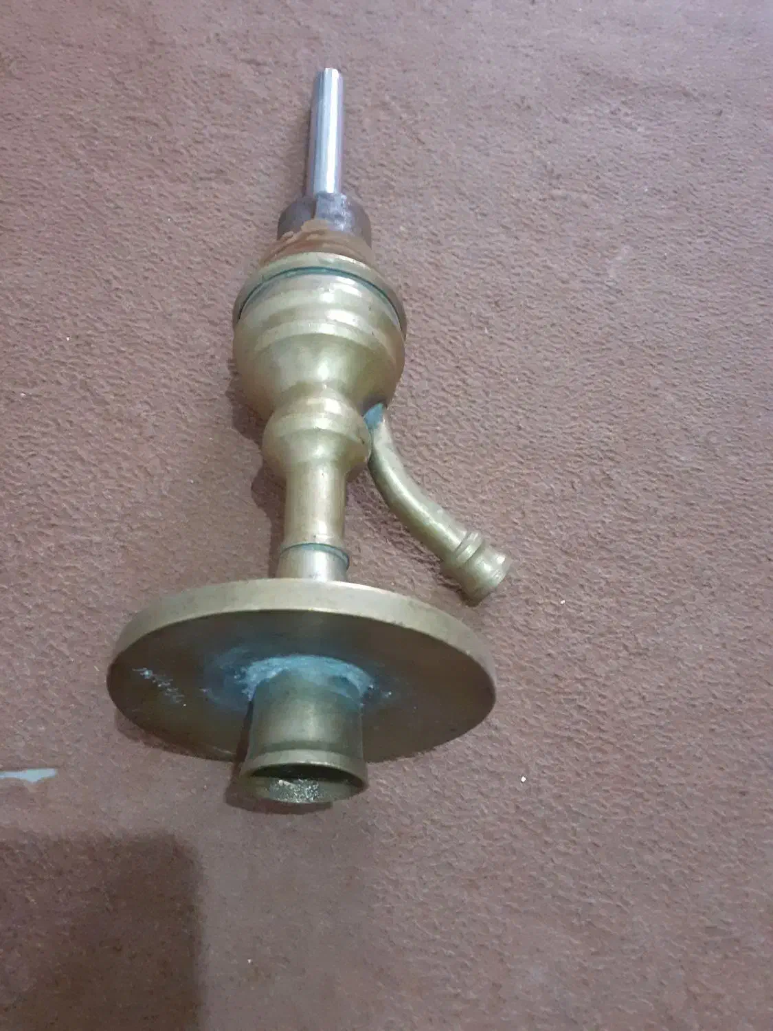 قلیان مسی|کلکسیون اشیاء عتیقه|فسا, |دیوار