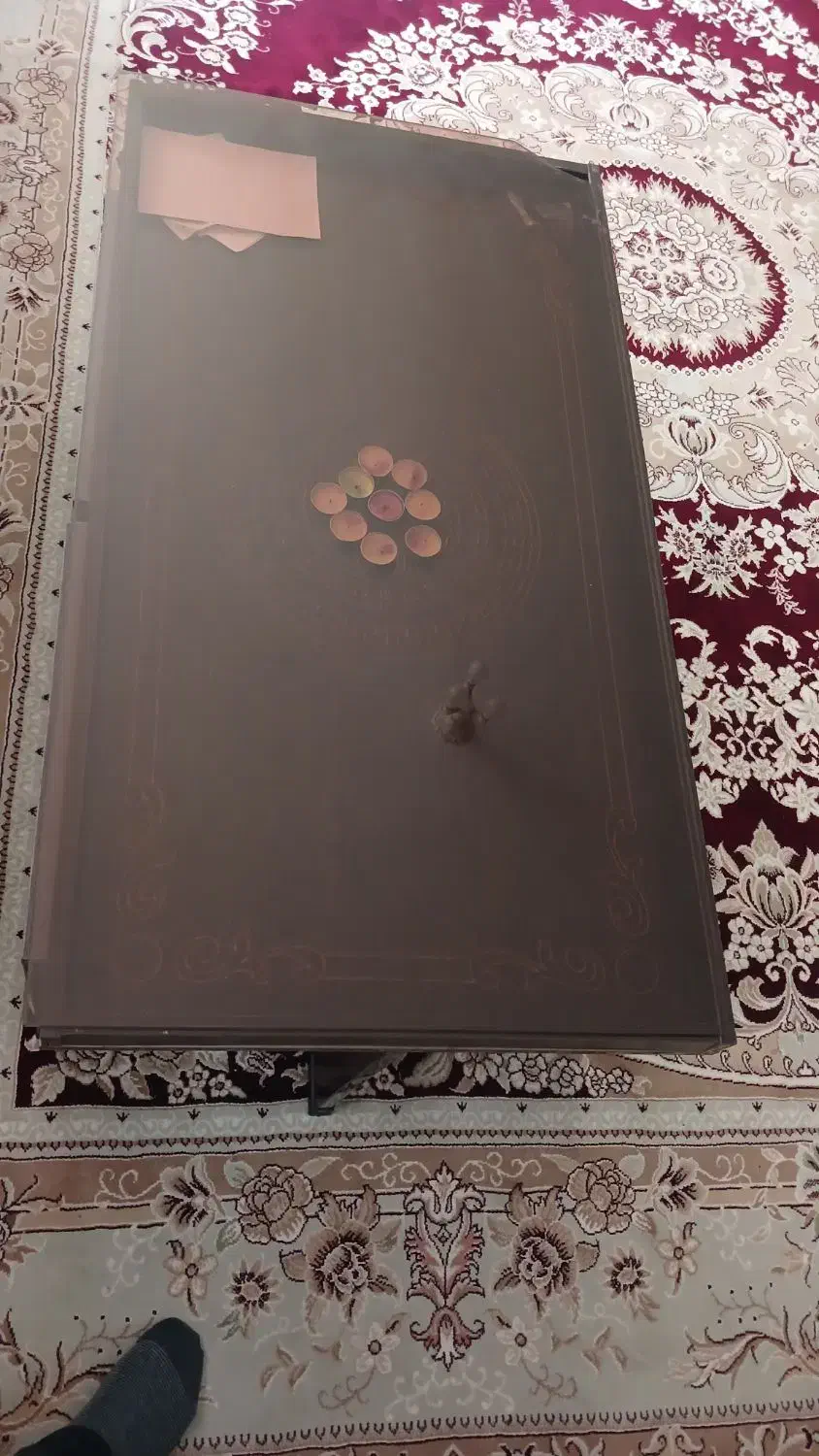 میز جلو مبلی و ۴ عسلی|مبلمان خانگی و میز عسلی|خمینی‌شهر, |دیوار