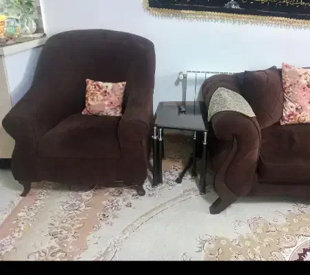 مبل راحتی ۷ نفره|مبلمان خانگی و میز عسلی|شیراز, ریشمک|دیوار