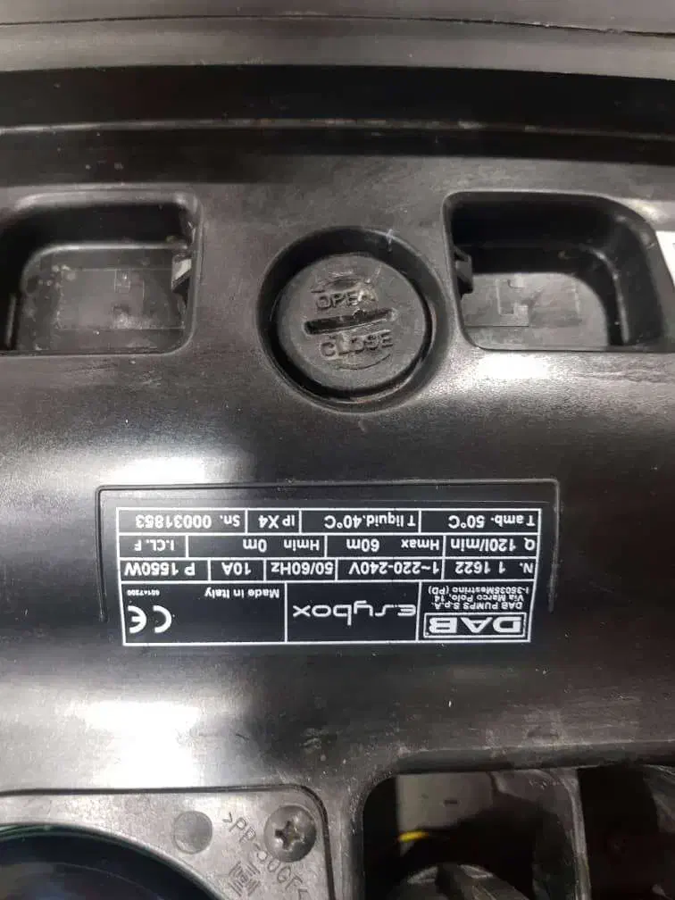 پمپ آب داب مدل ایزی باکس ایتالیایی|مصالح و تجهیزات ساختمان|اصفهان, طامه|دیوار