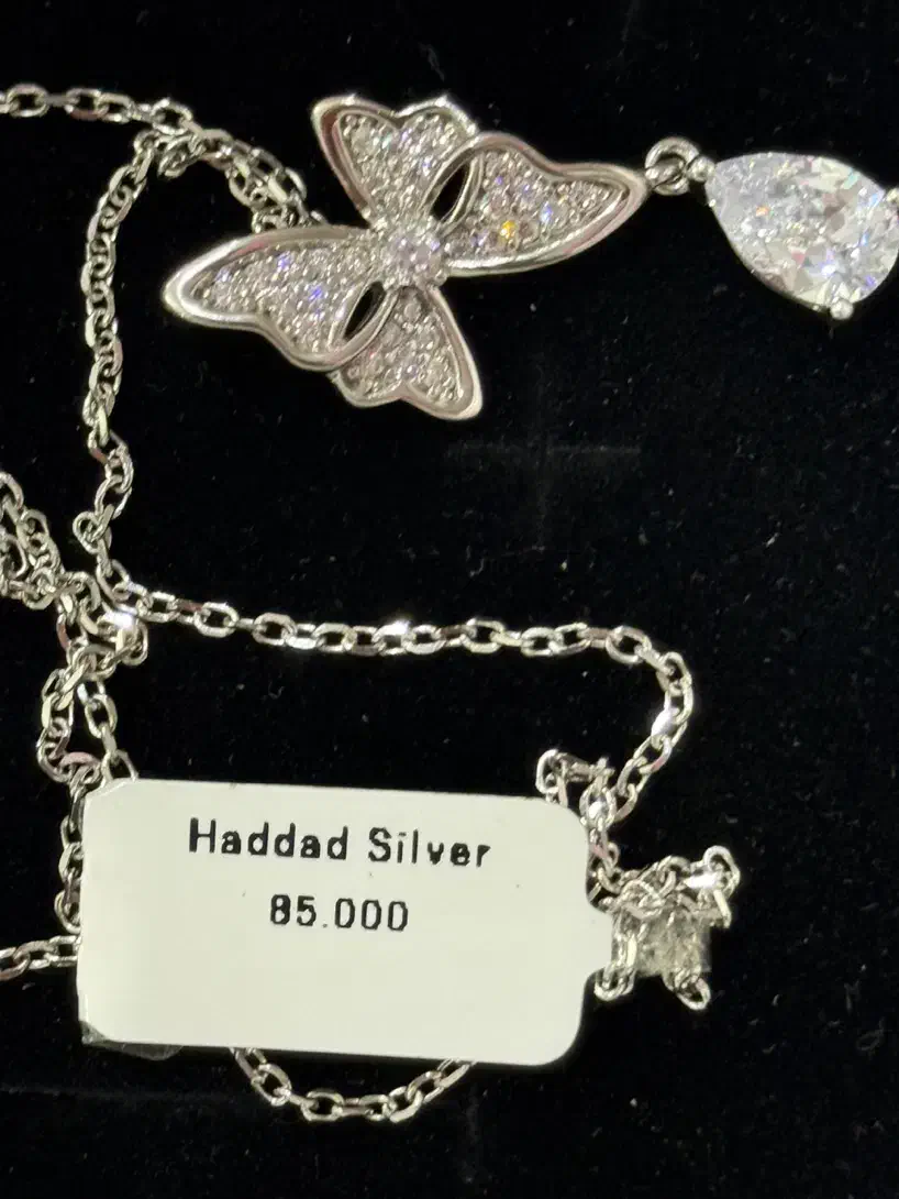 نیم ست نقره خارجی با اتیکت|جواهرات|کرج, باغستان|دیوار