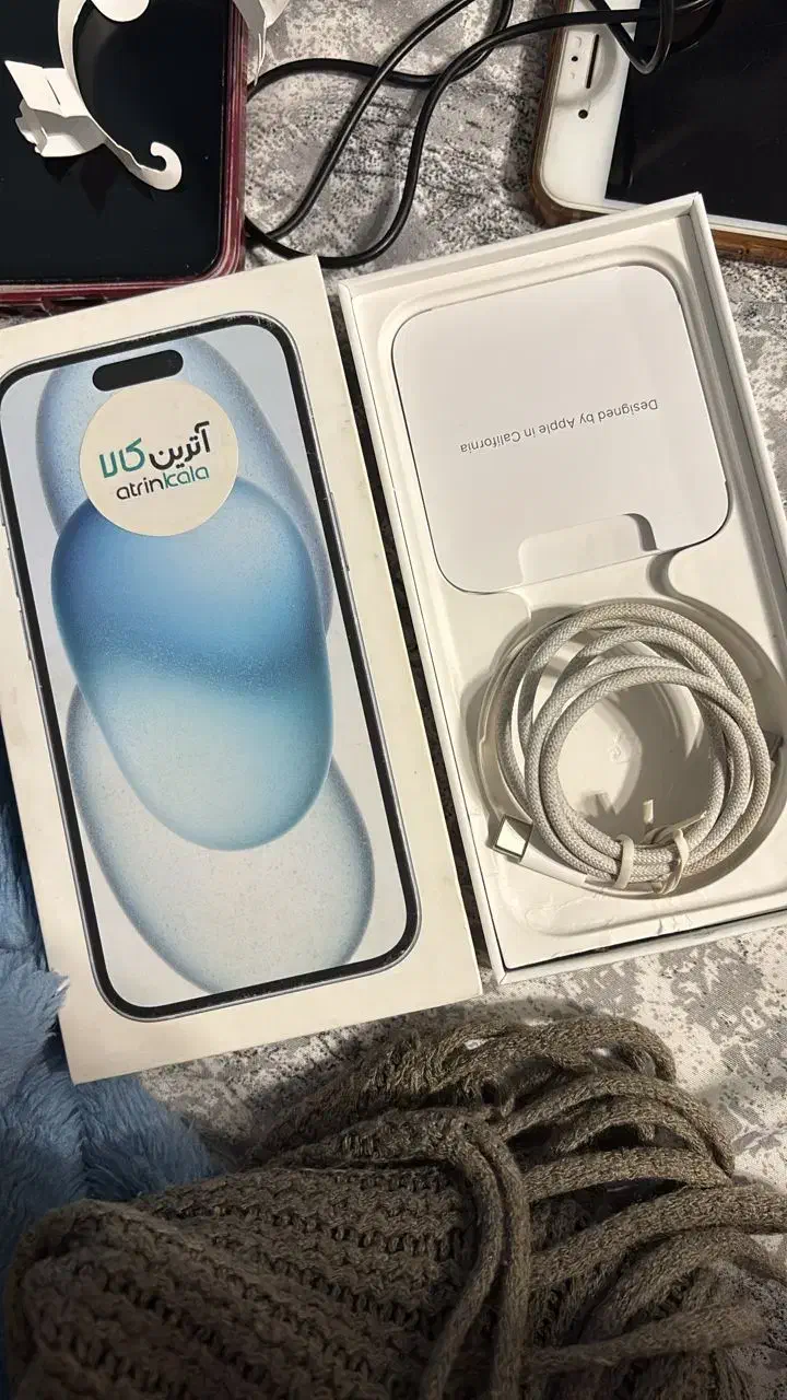 آیفون 15 نرمال حافظه 256 بدونه رجیستر باتری 89|موبایل|گرگان, |دیوار