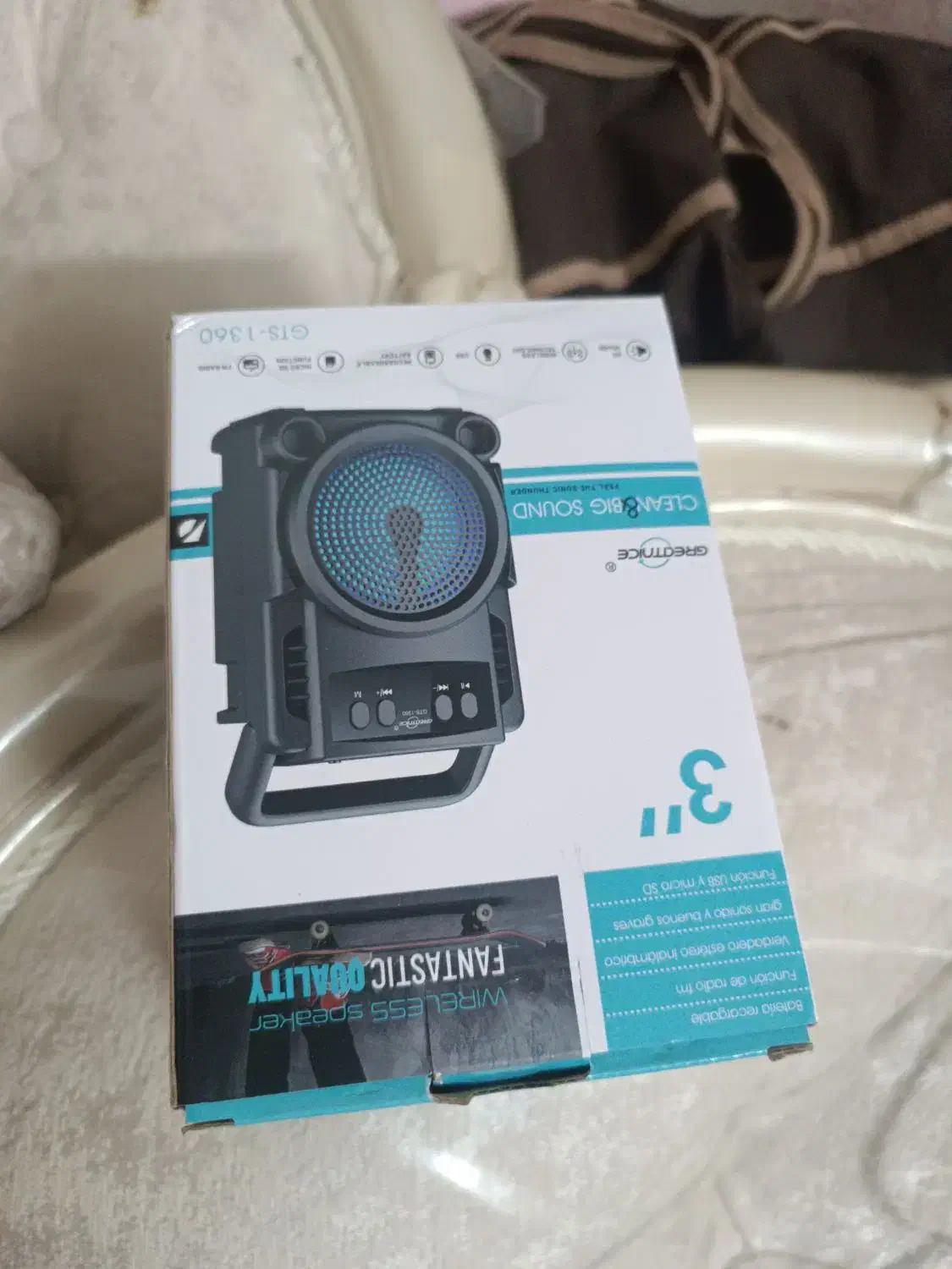 اسپیکر بلوتوثی اکبندرم خور وفلش خور|سیستم صوتی خانگی|تهران, علم و صنعت|دیوار