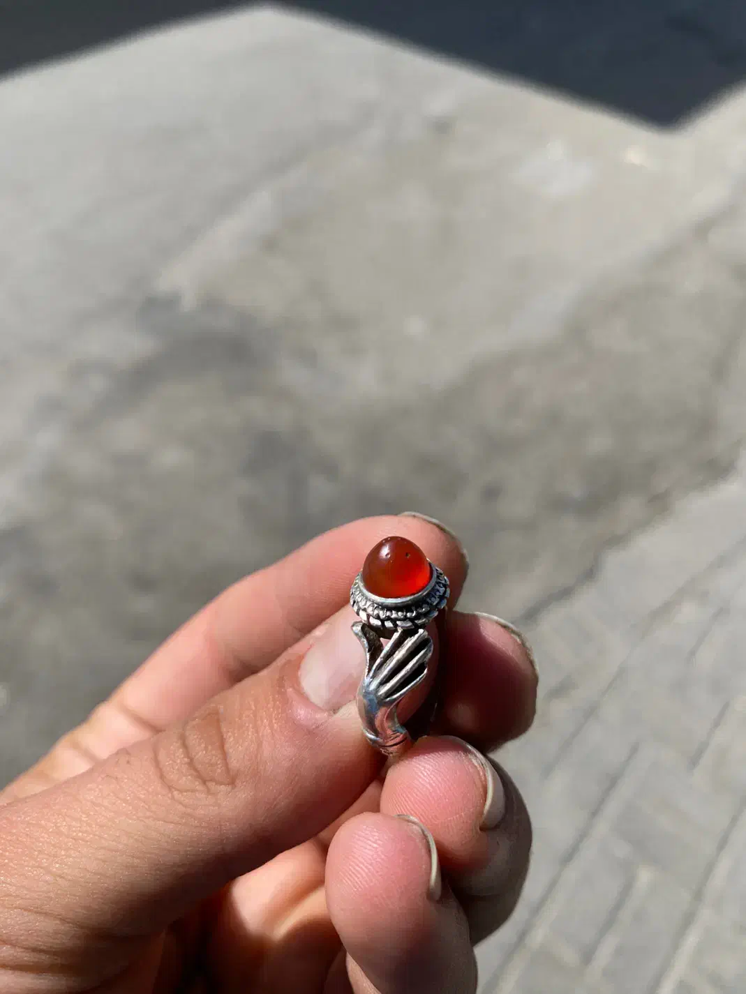 انگشتر دست دلبر نقره|جواهرات|ملایر, |دیوار