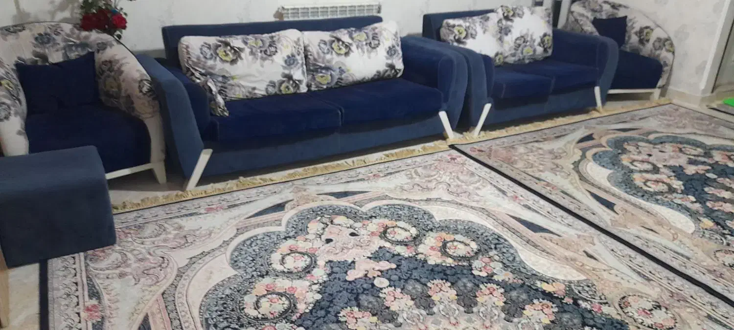مبل ۷نفره.فروش بعلت جابجایی|تخت و سرویس خواب|گلستان (تهران), |دیوار