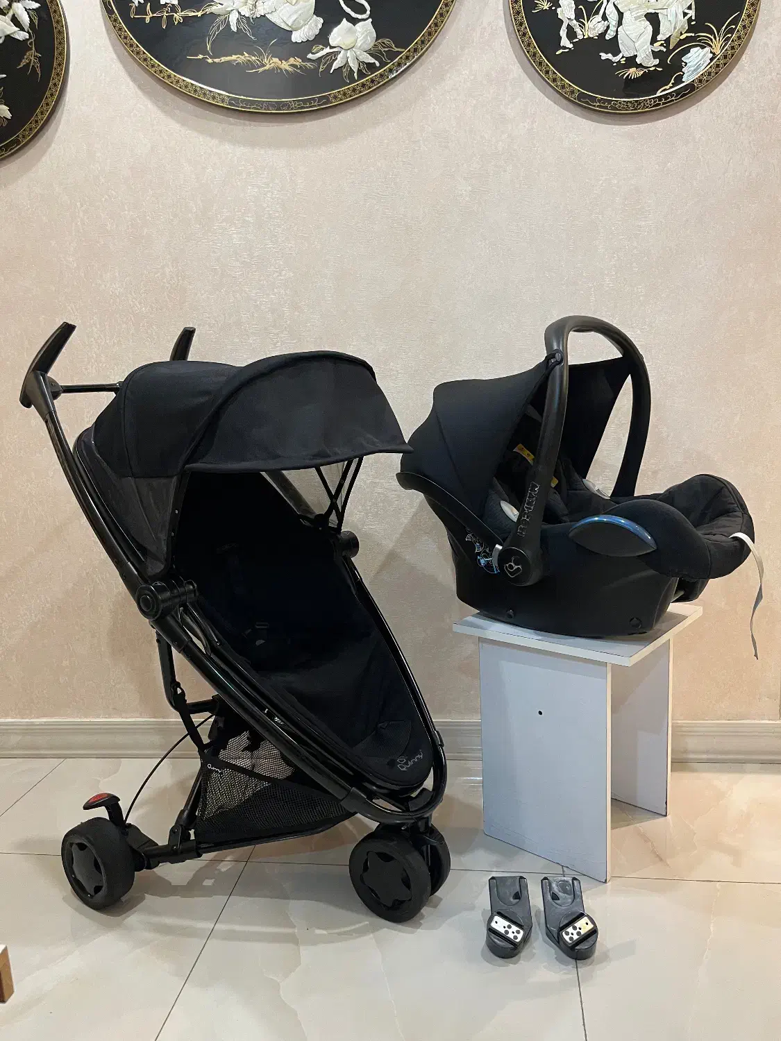 کالسکه وکریر مکسی کوزی کویینی ژاپ اکسترا روبه مادر|کالسکه و لوازم جانبی|تهران, جردن|دیوار