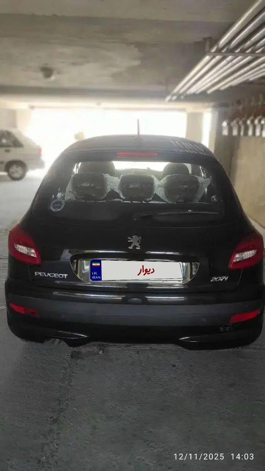 ۲۰۷ پانا ۸۵ گانه مشکی|خودرو سواری و وانت|گنبد کاووس, |دیوار