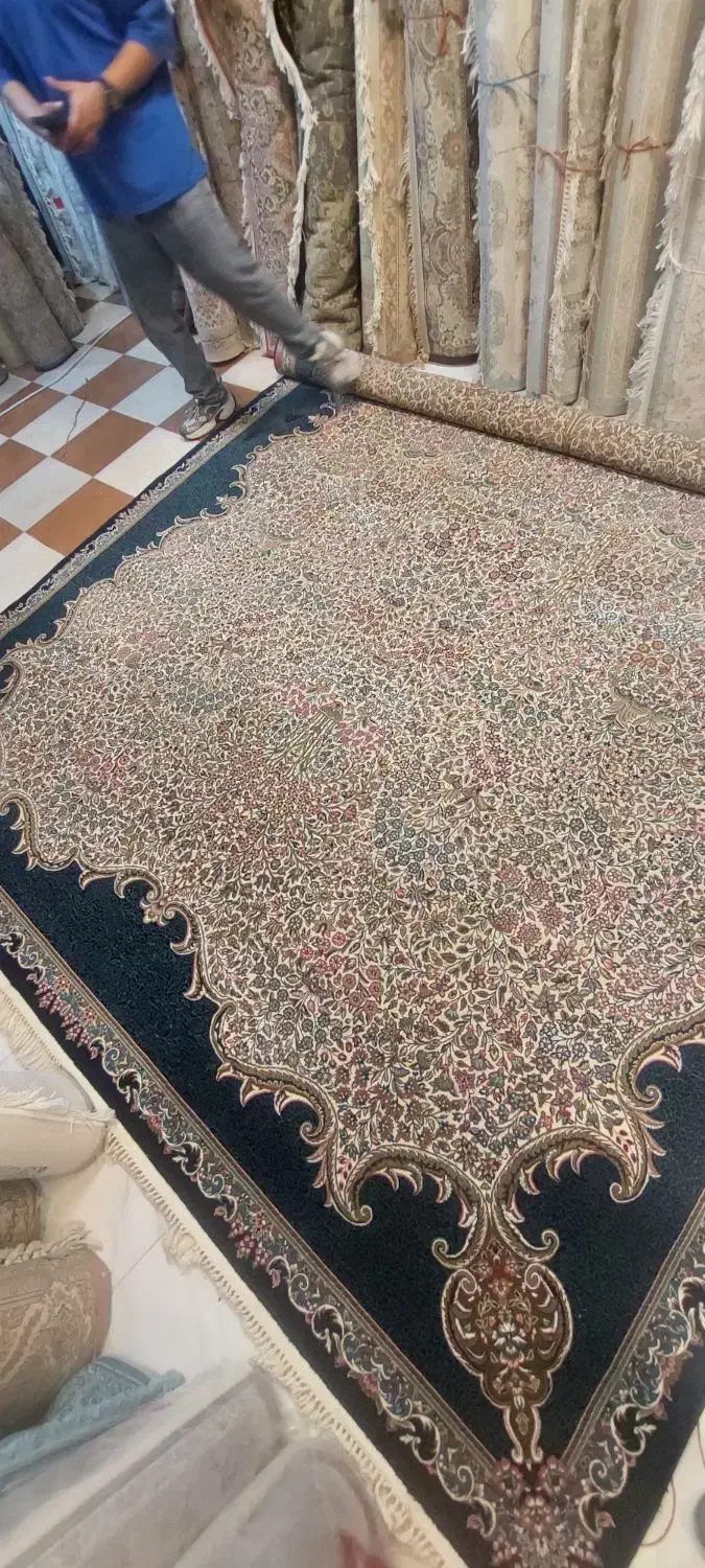 فرش ۶ متری دست دوم|فرش|کرمان, |دیوار