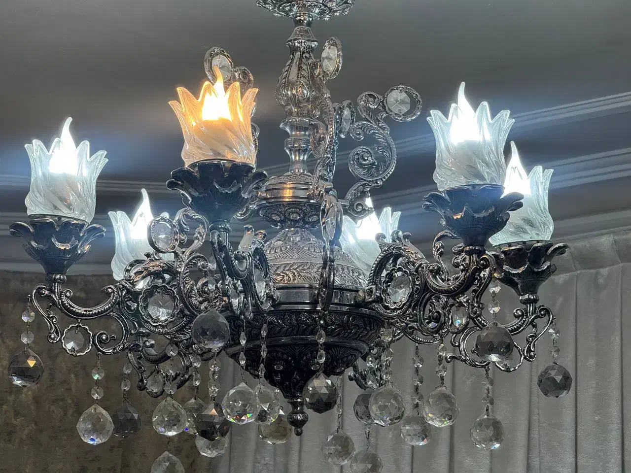 دوعدد لوستر عباسی|لوستر و چراغ آویز|مشهد, شهرآرا|دیوار