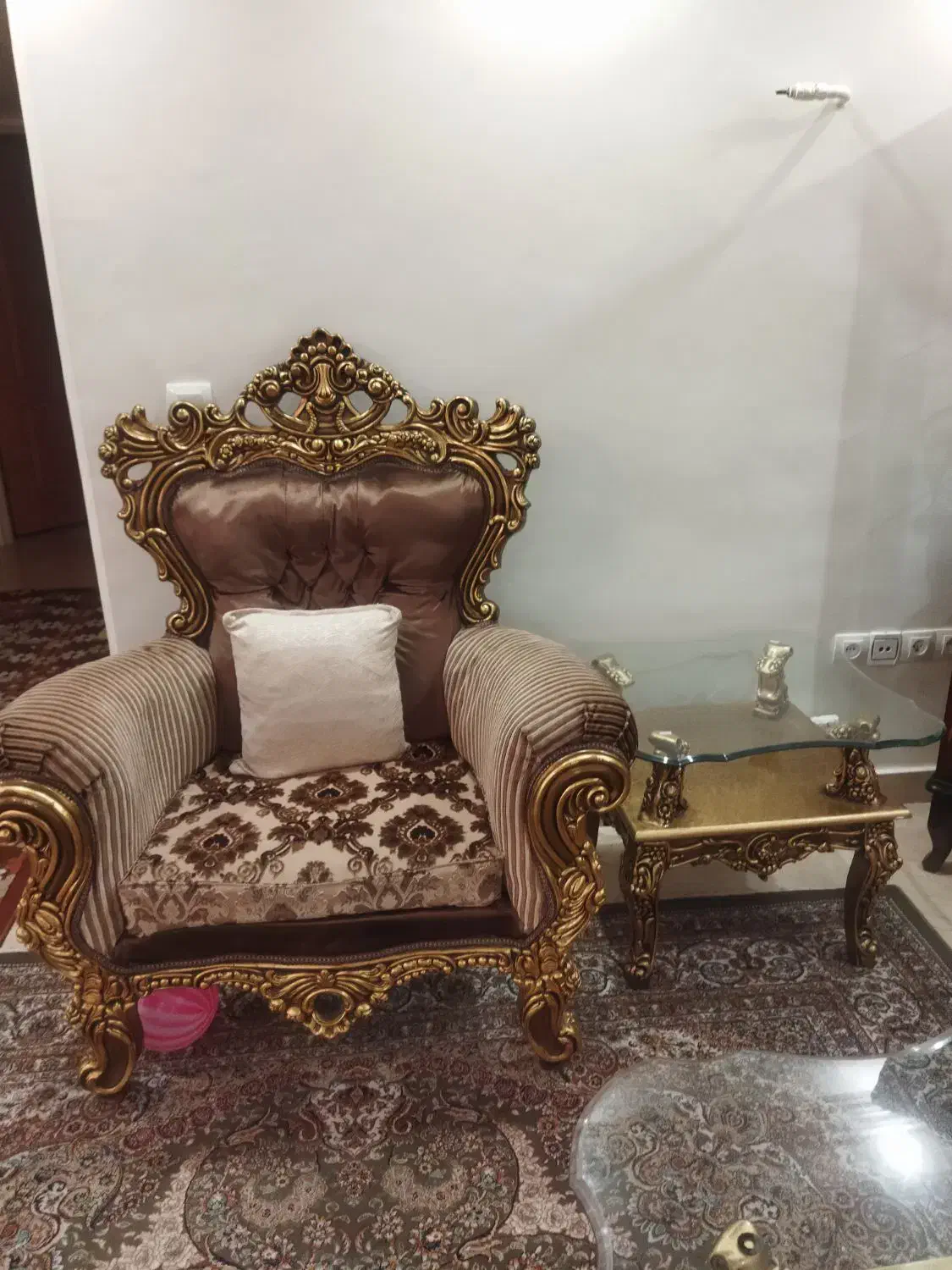 مبلمان 7نفره ومیز نهارخوری 4نفره|مبلمان خانگی و میز عسلی|تهران, نیروی هوایی (پیروزی)|دیوار